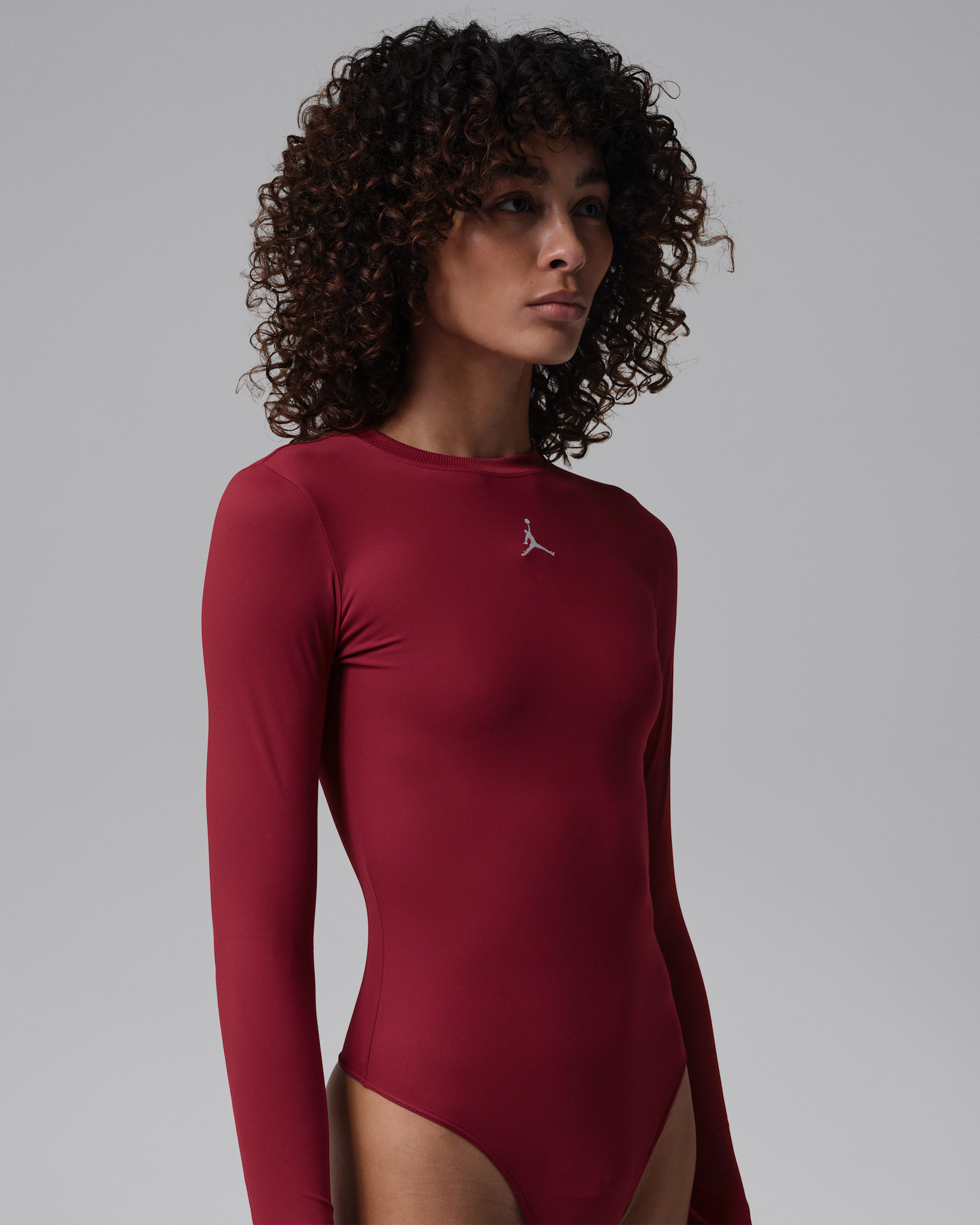 Body para mujer Jordan Brooklyn Essentials - Rojo team/Blanco