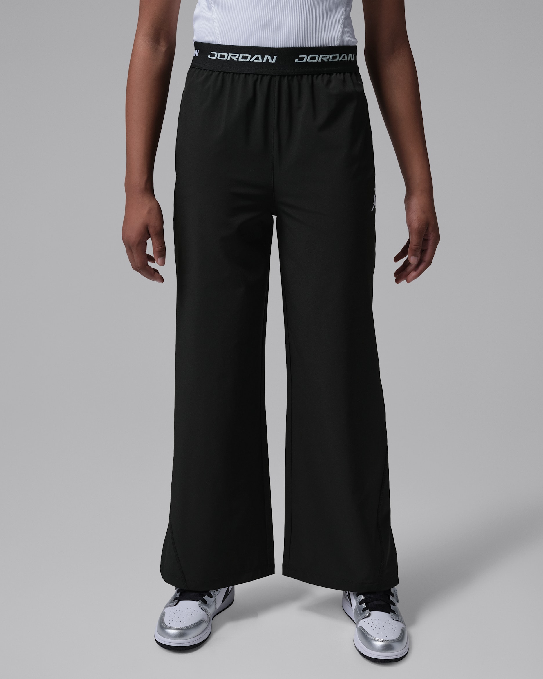 Jordan Jumpman Sport Big Kids' Woven Pants - Black