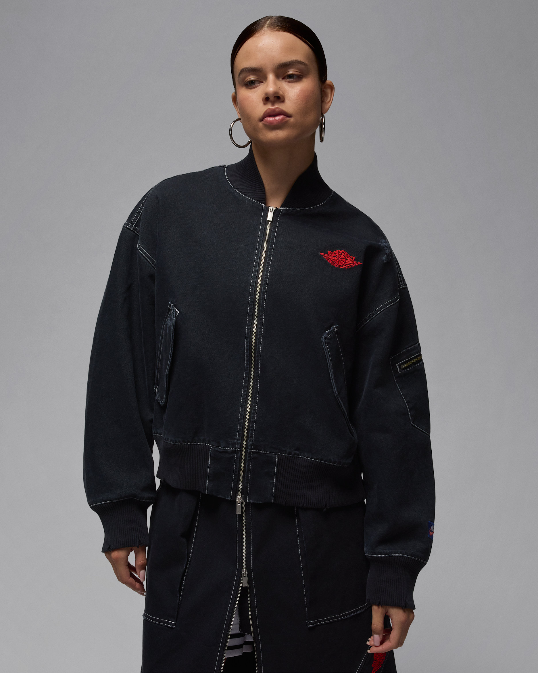 レア】Nike Air Jordan ナイロンジャケット 【公式通販】