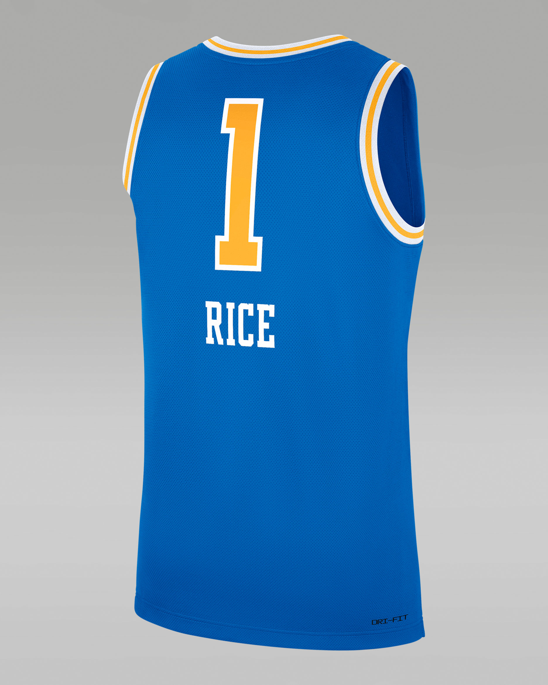 Kiki Rice UCLA Bruins Replica Men's Jordan Brand College Basketball Jersey - Blue