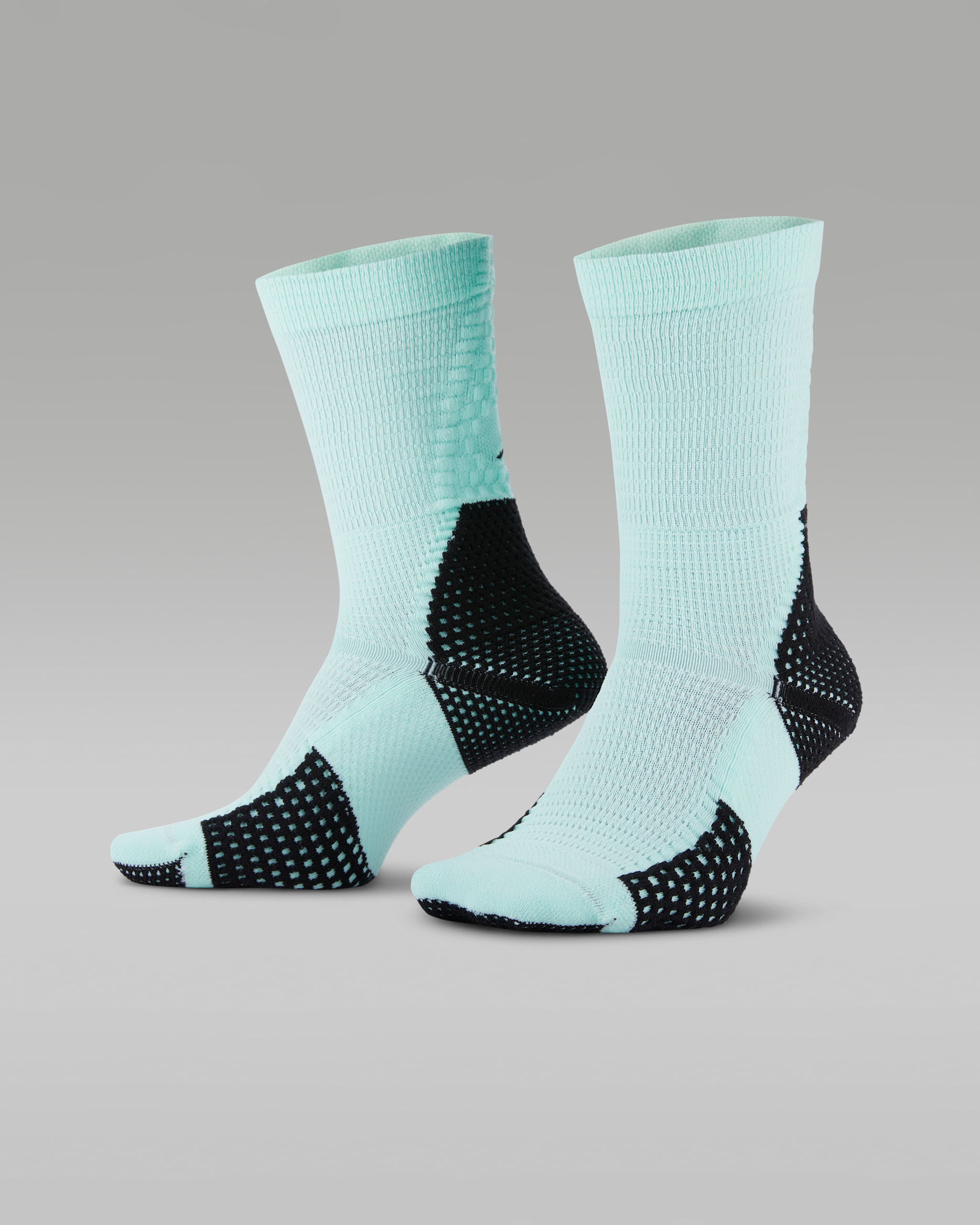 Jordan Unicorn Dri-FIT ADV Cushioned Crew Socks (1 Pair) - Mint Foam/Black