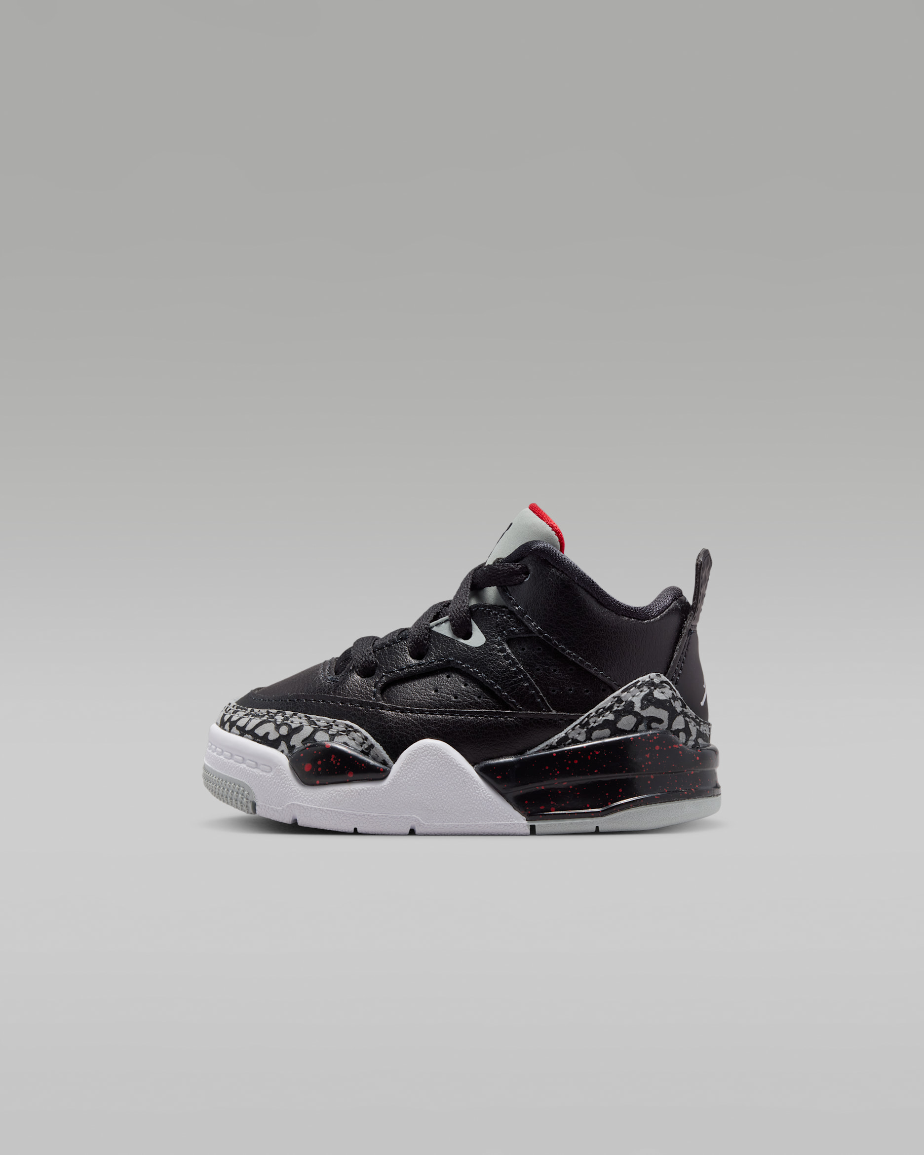 Sko Jordan Son of Mars för små barn - Svart/Cement Grey/University Red/Svart