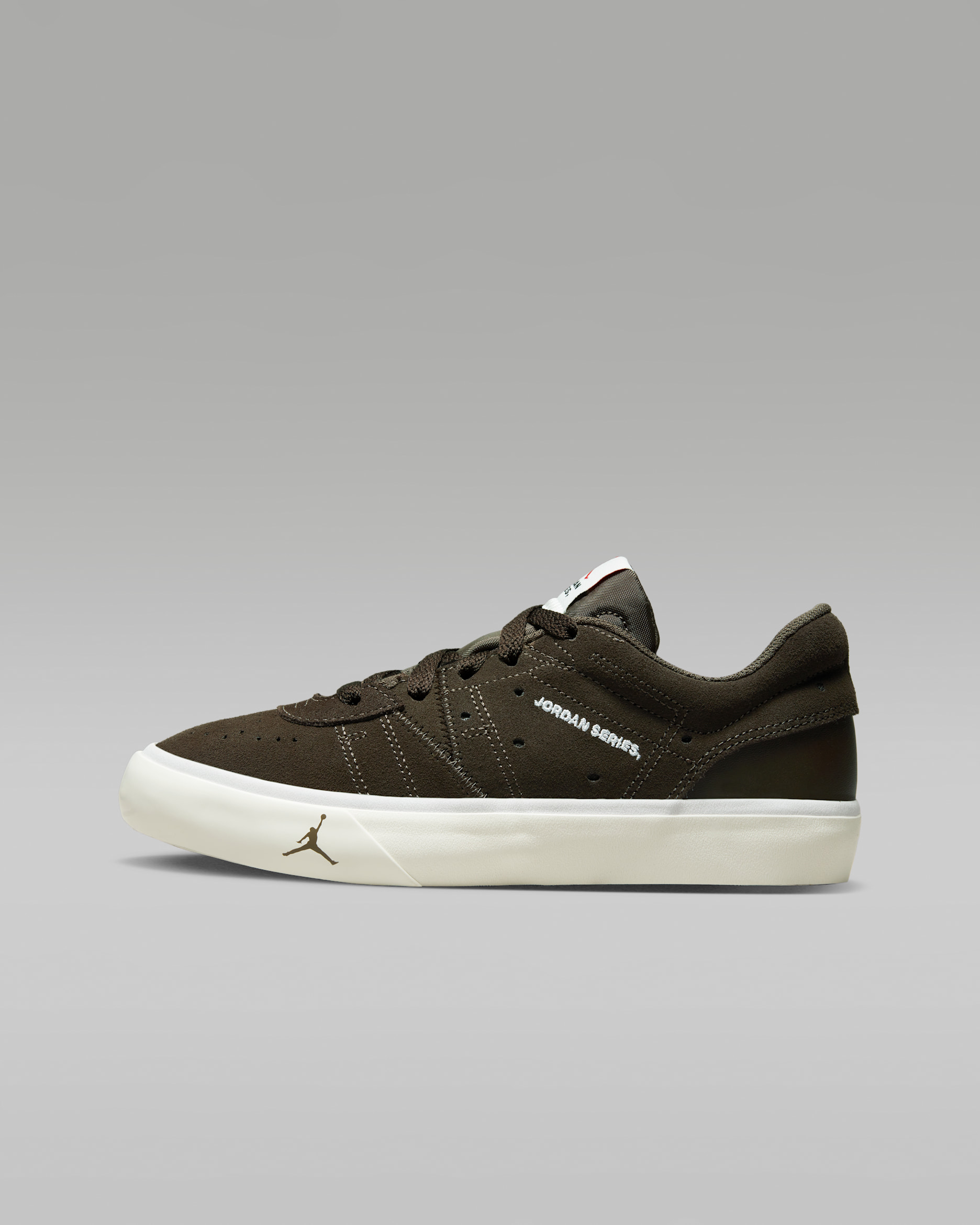 รองเท้าเด็กโต Jordan Series - Dark Chocolate/University Red/ขาว/Sail