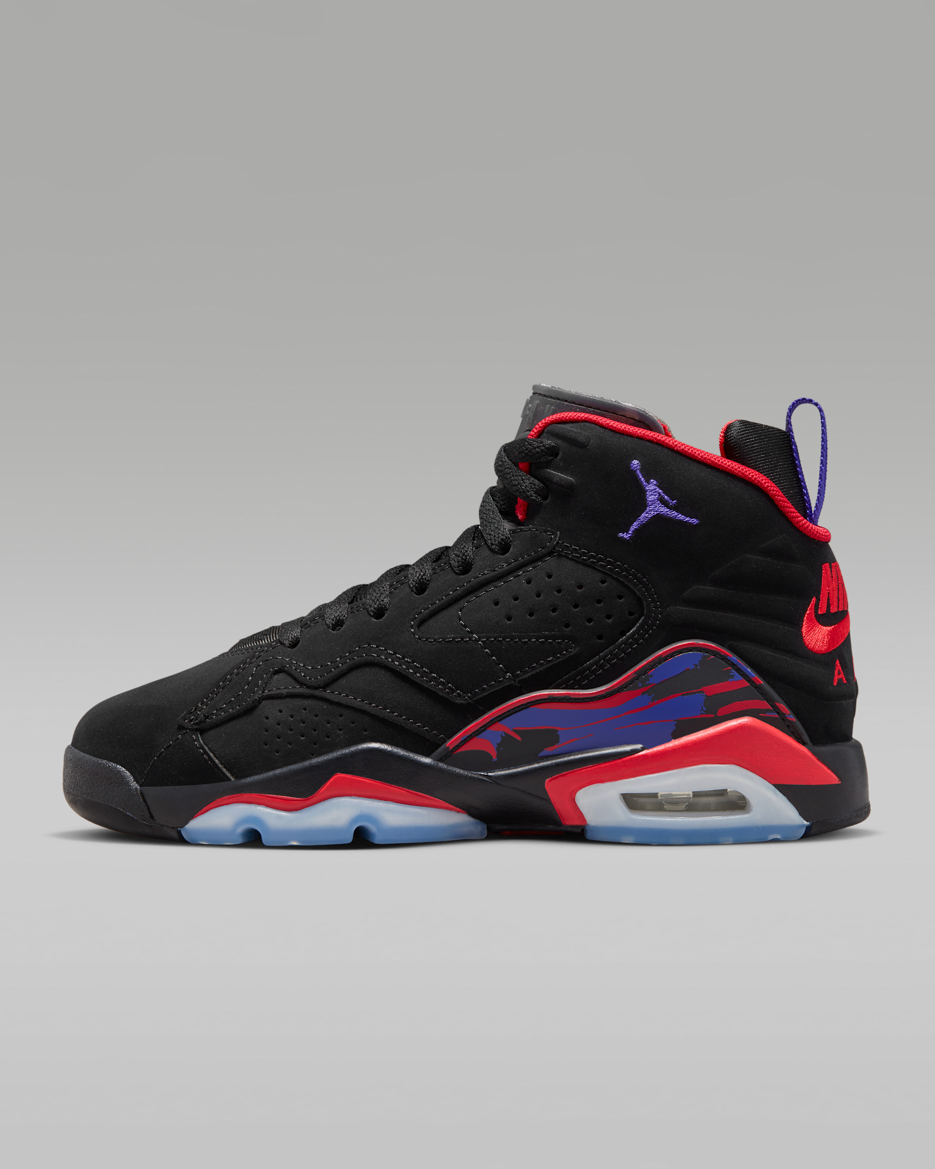 Jumpman MVP Older Kids' Shoes - Black/University Red/Anthracite/Dark Concord