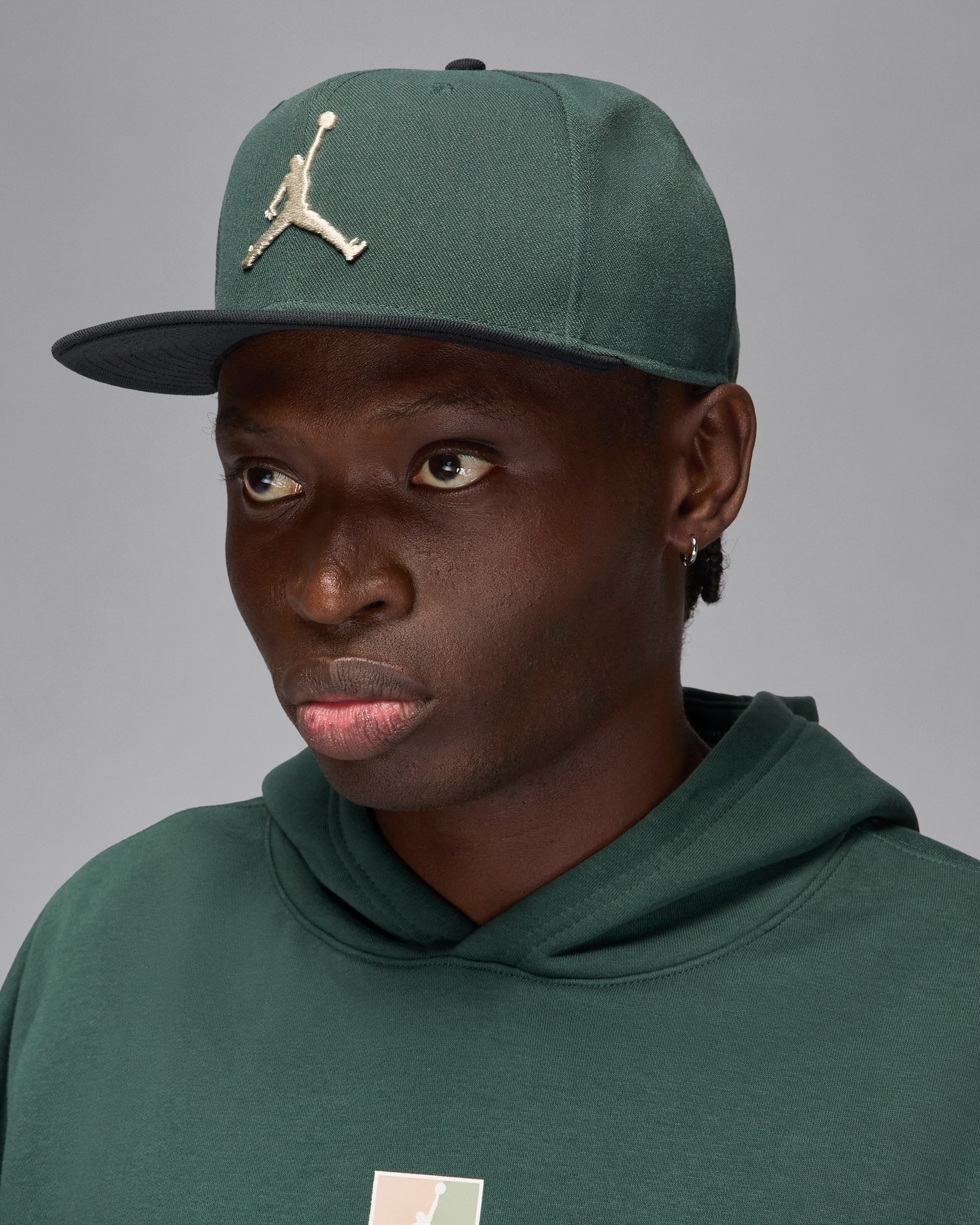 Jordan Jumpman Pro justerbar caps - Midnight Green/Svart/Light Orewood Brown