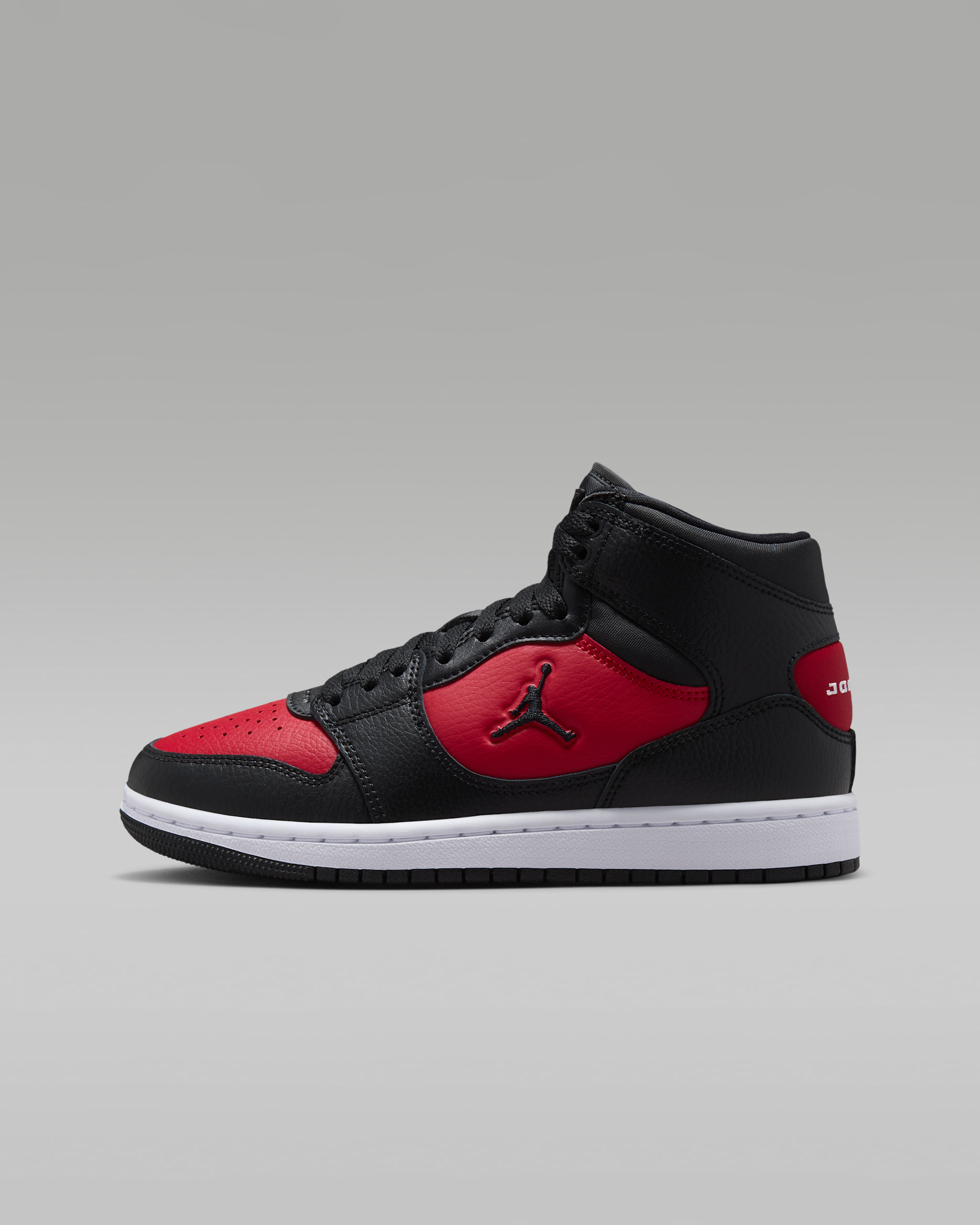 Jordan Court Connect Mid kinderschoenen - Zwart/Gym Red/Wit/Zwart