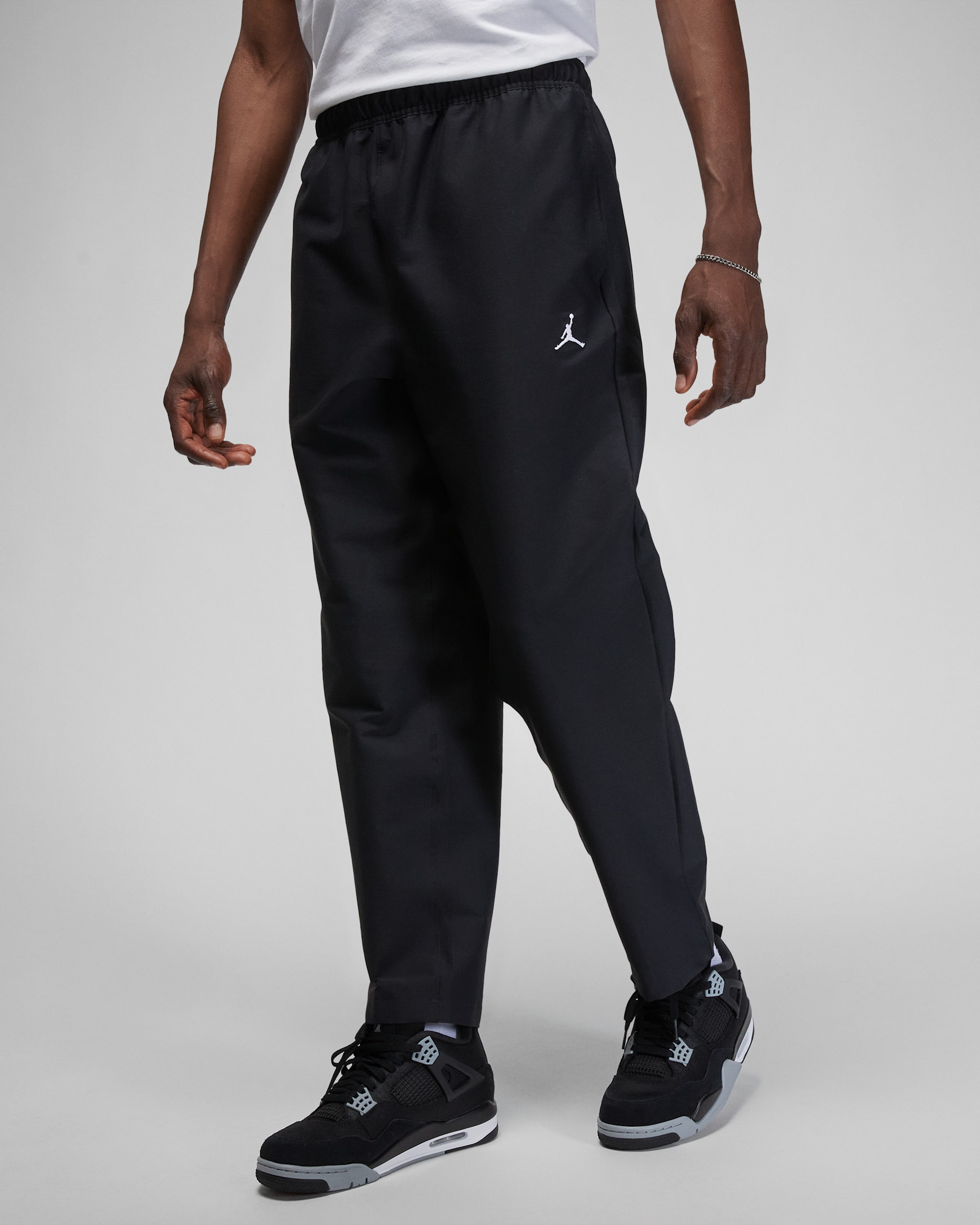 Jordan Essentials Men's Cropped Trousers - Black/White