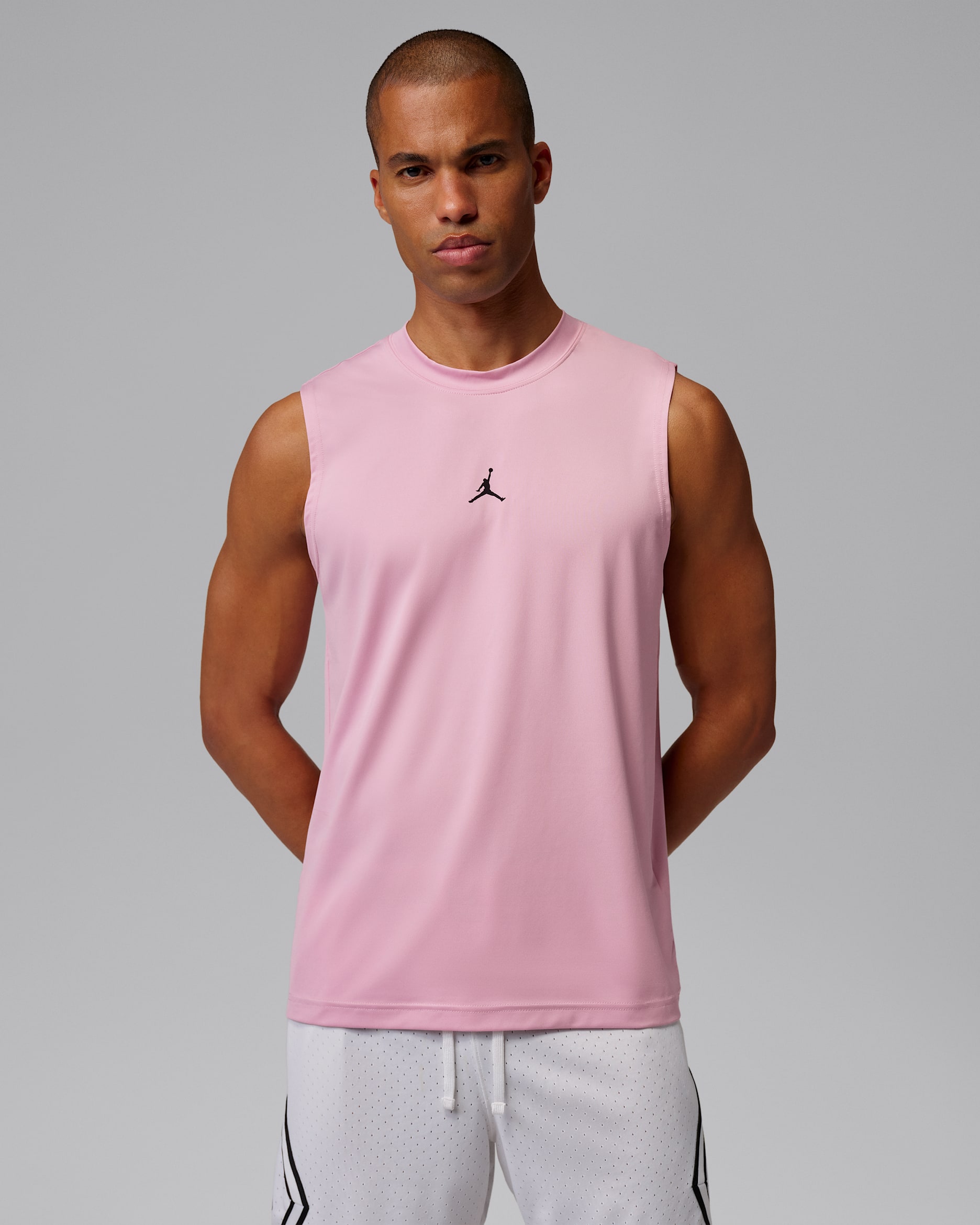 Jordan Sport Essentials Men's Dri-FIT Sleeveless Top - Iced Carmine