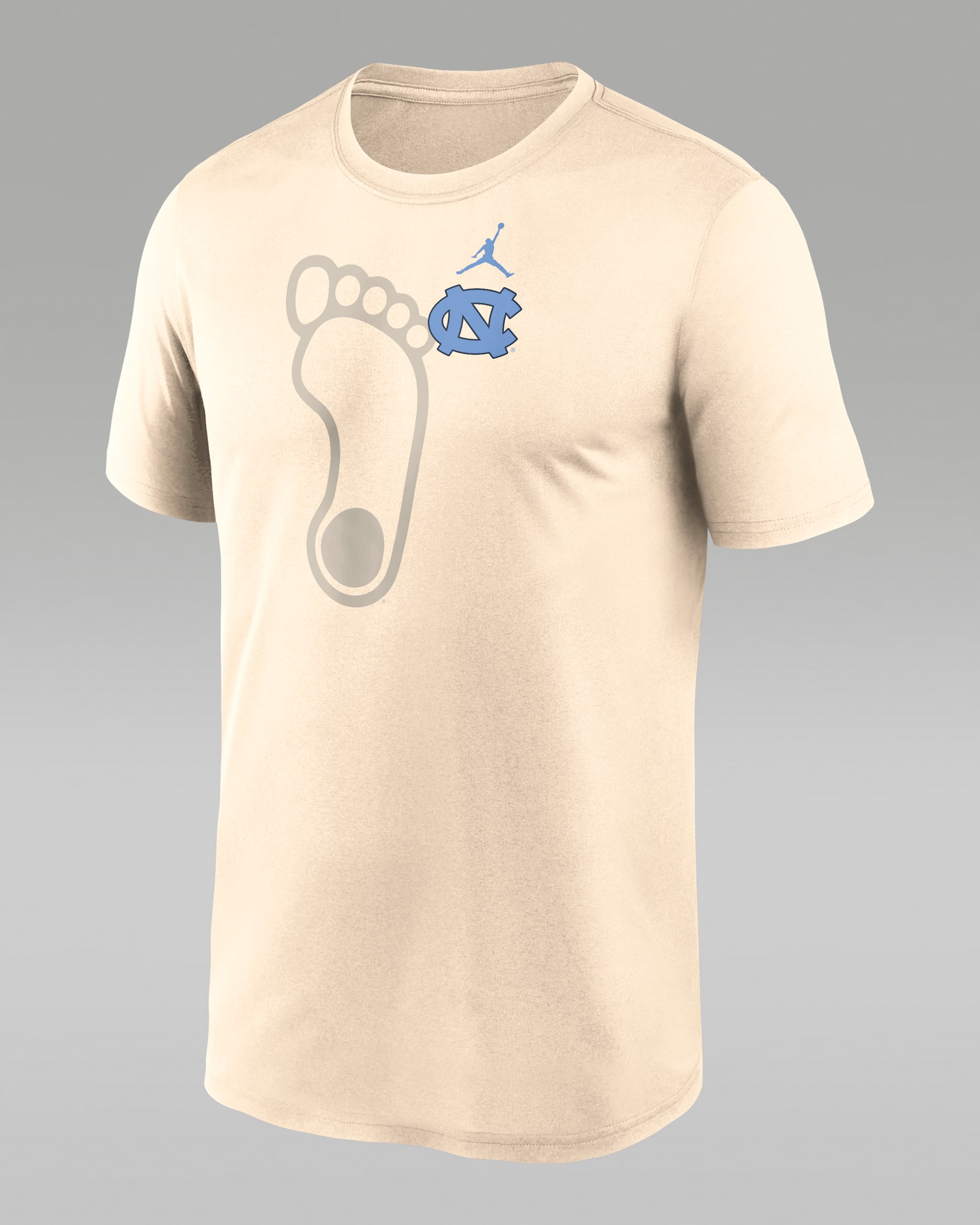 North Carolina Campus Legend Shadow Logo Men's Nike Dri-FIT College T-Shirt - Natural