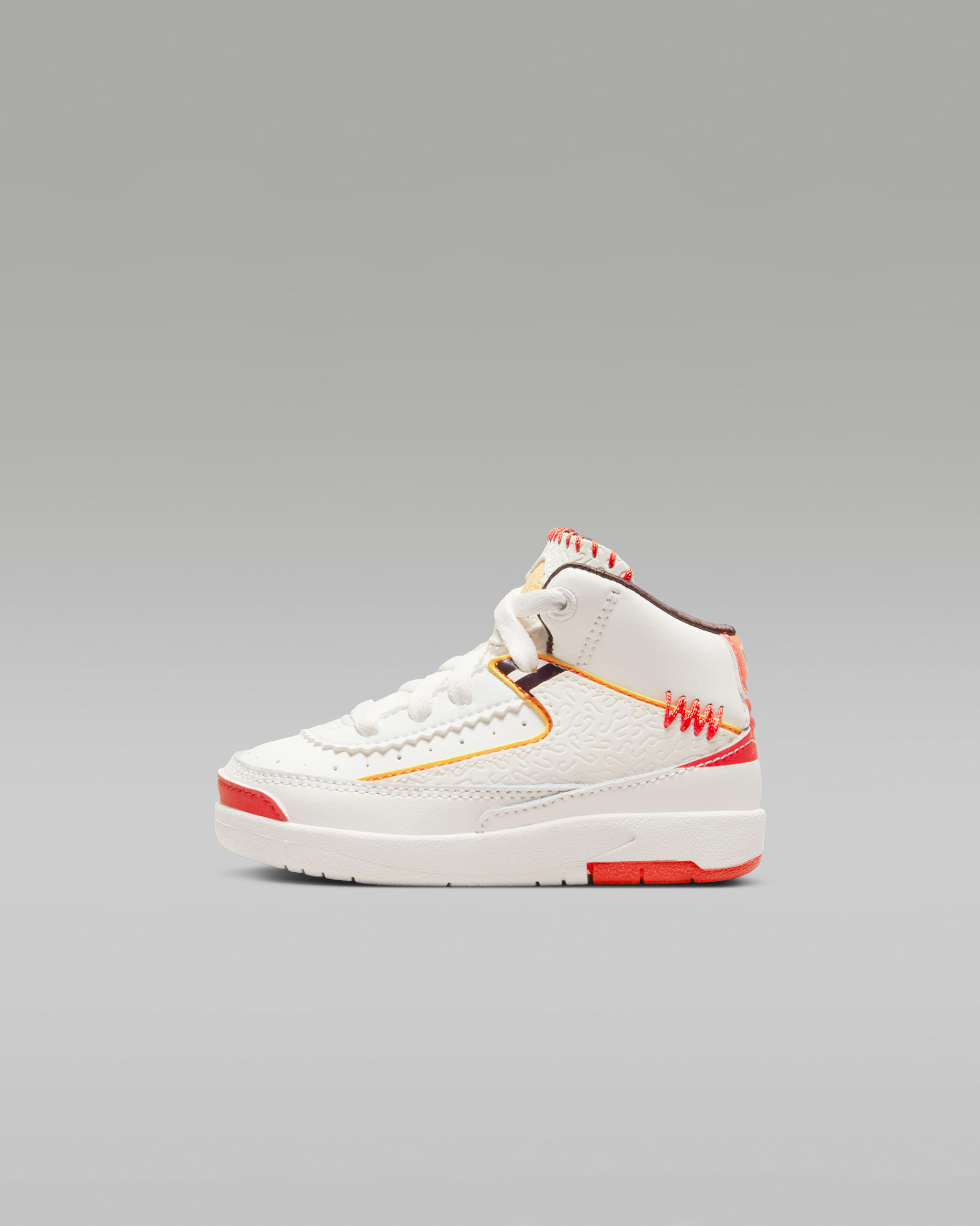 Jordan 2 Retro SP Baby/Toddler Shoes - Sail/Orange/Cinnamon/Citron Pulse