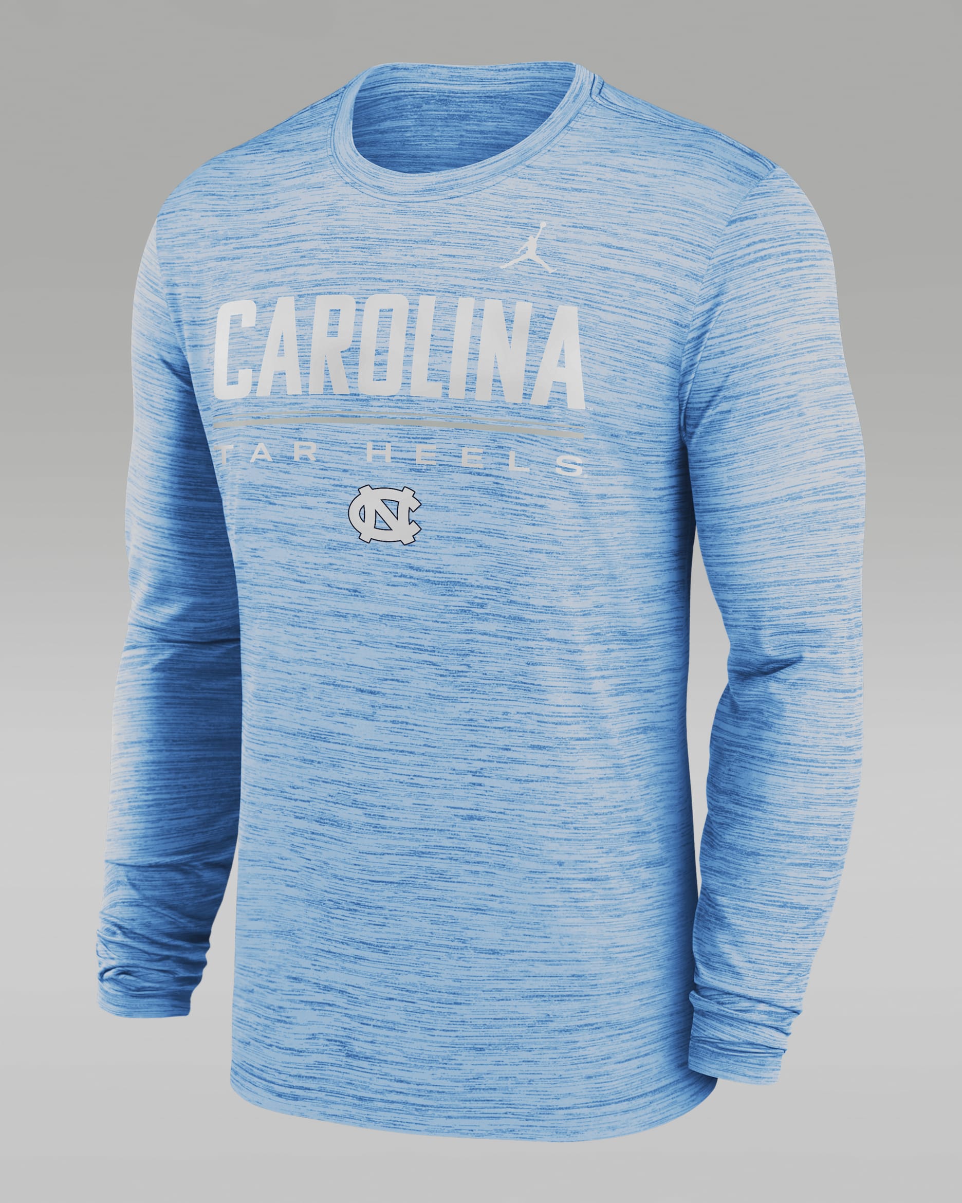 North Carolina Sideline Velocity Men's Jordan Brand Dri-FIT College T-Shirt - Valor Blue