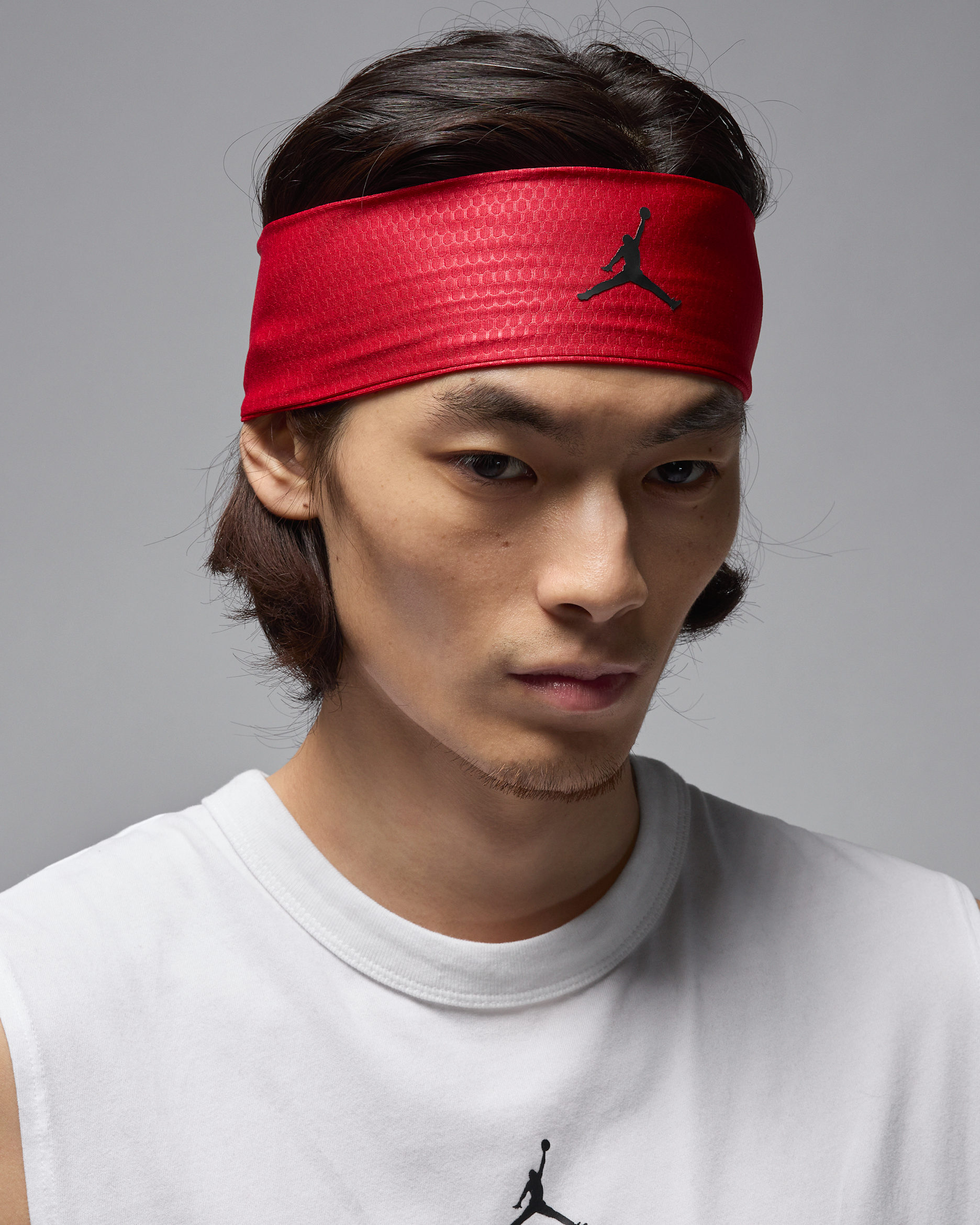 Jordan Dri-FIT Performance Sport Headband - Gym Red/Black