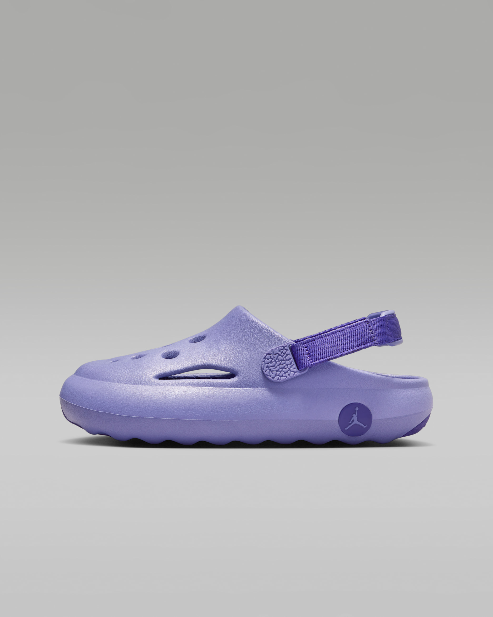 Jordan Hydrip Big Kids' Sandals - Dusty Amethyst/Court Purple