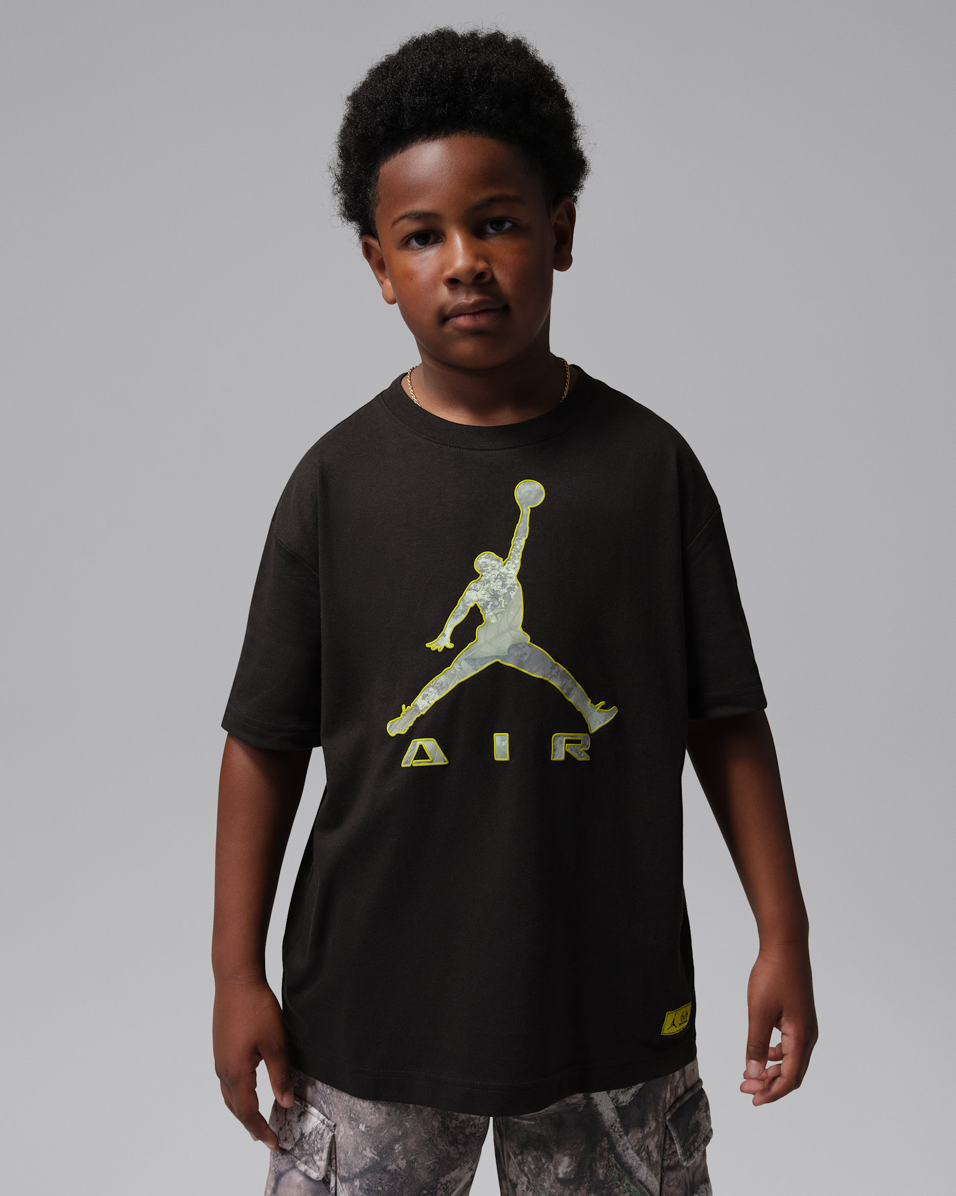 Jordan Big Kids' Brooklyn Realtree T-Shirt - Black
