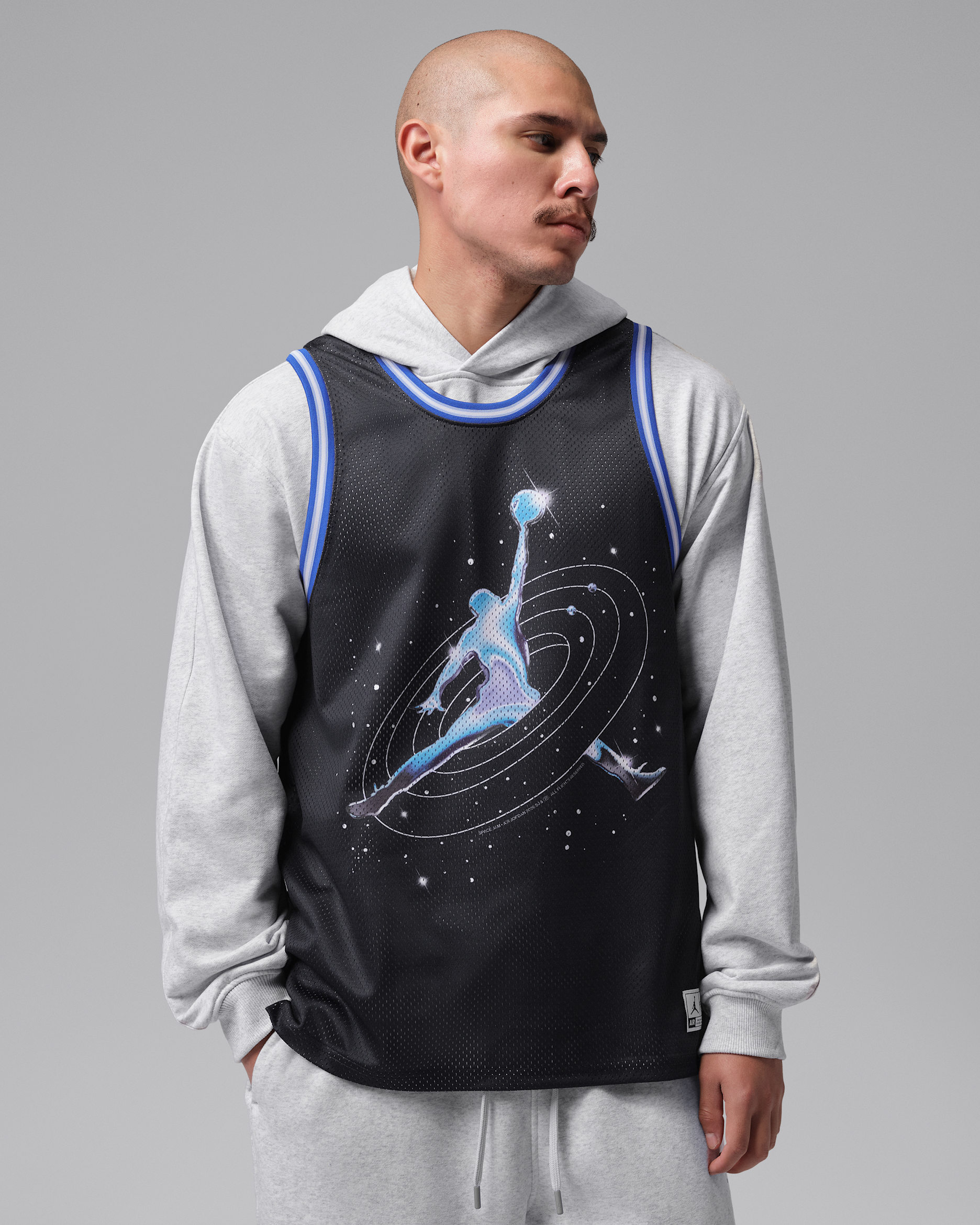 Jordan Brooklyn Space Jam herenjersey - Zwart