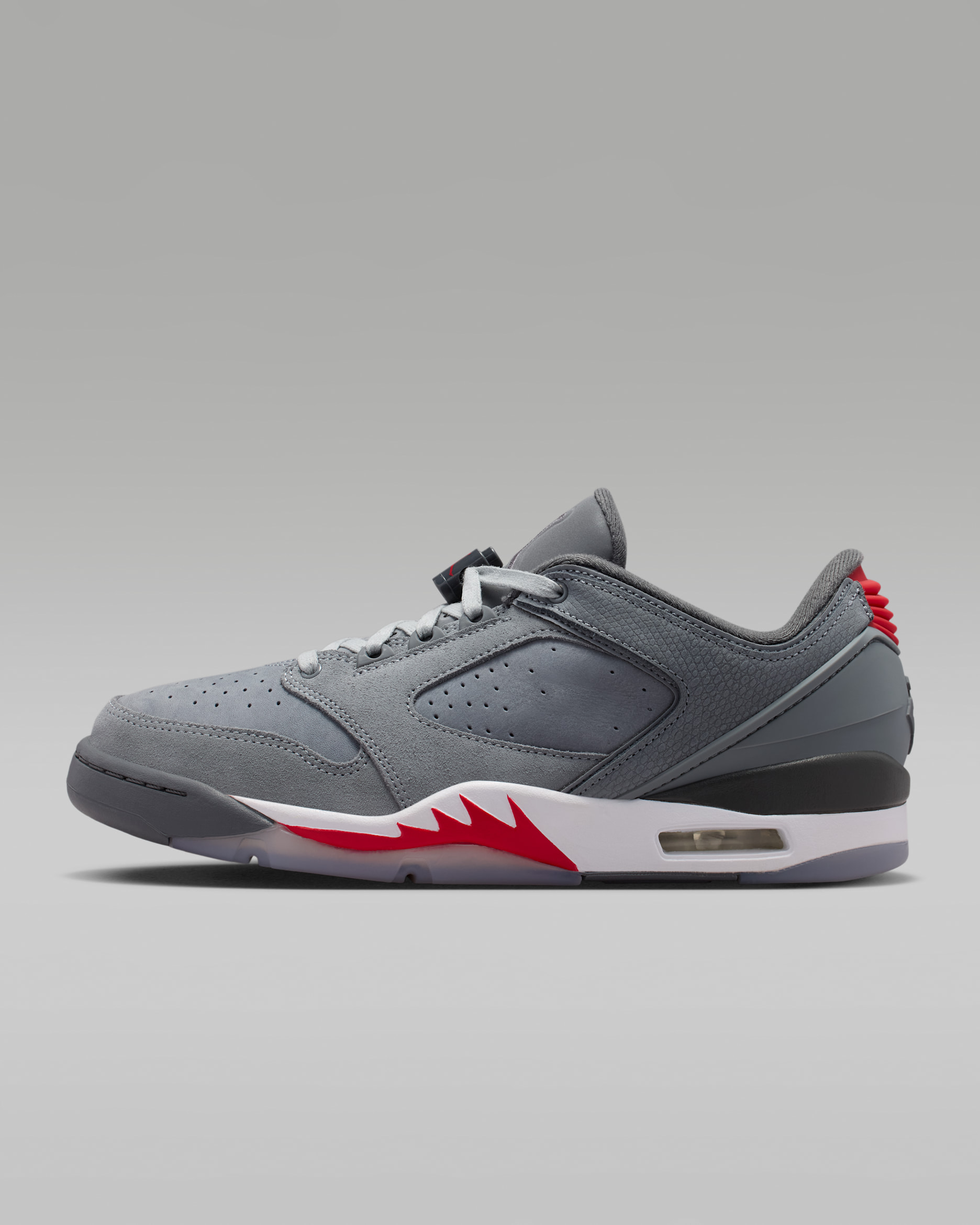 Jordan Sixty Plus Low Men's Shoes - Cool Grey/White/University Red/Dark Grey