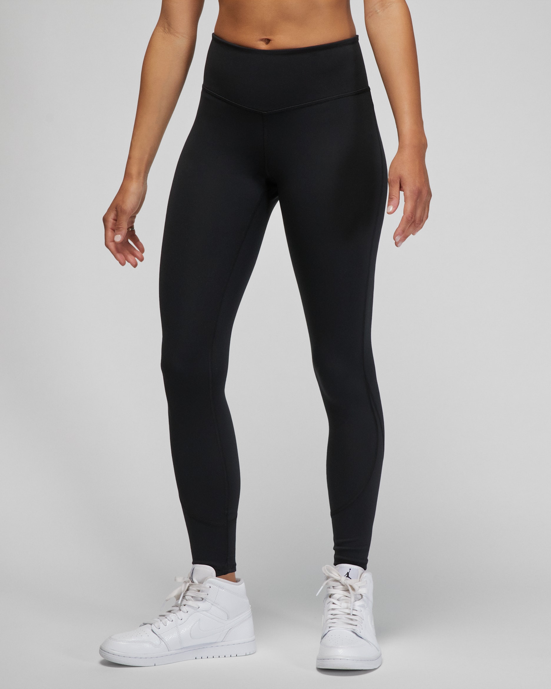 Jordan Sport Damen-Leggings - Schwarz/Schwarz/Off Noir