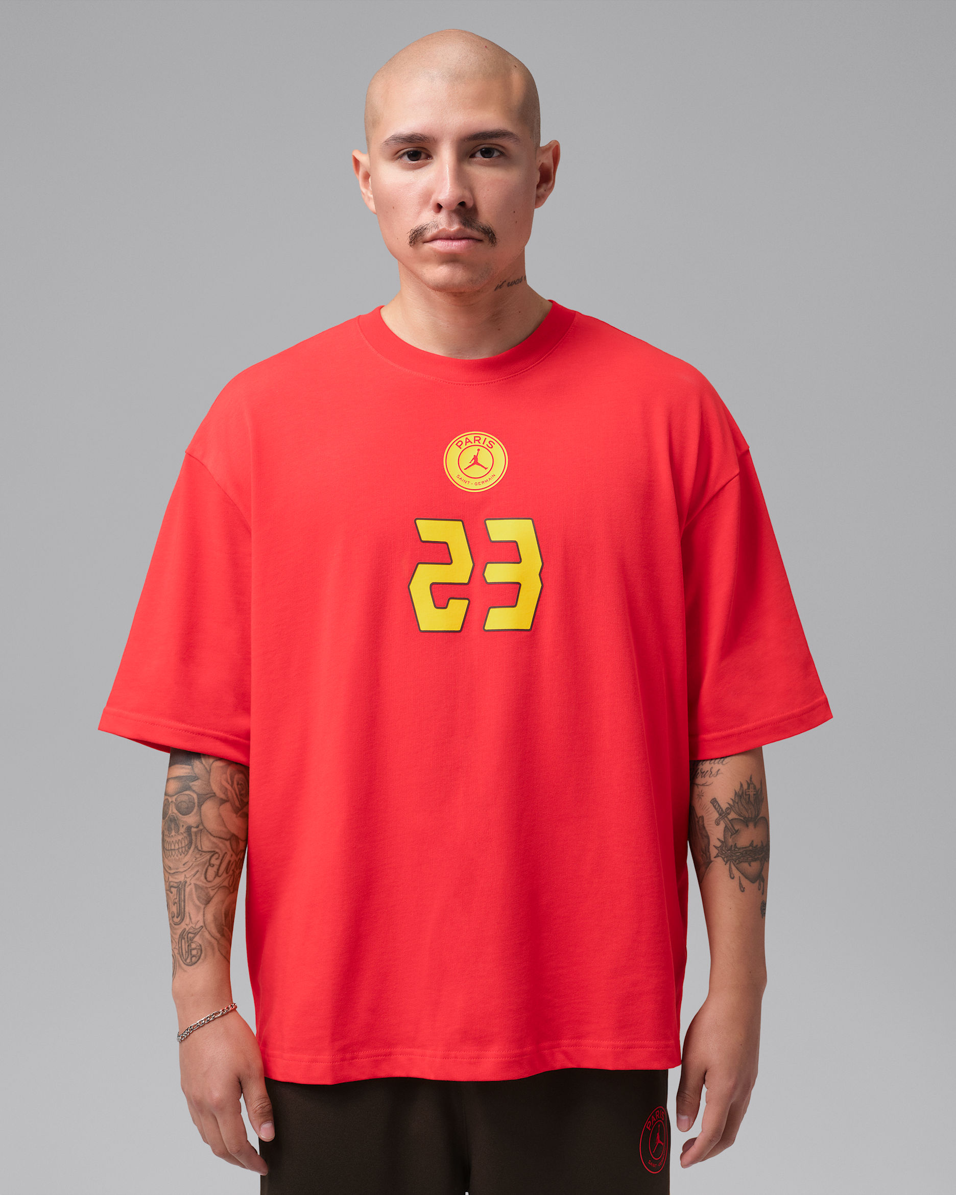 Paris Saint-Germain Men's T-Shirt - Habanero Red