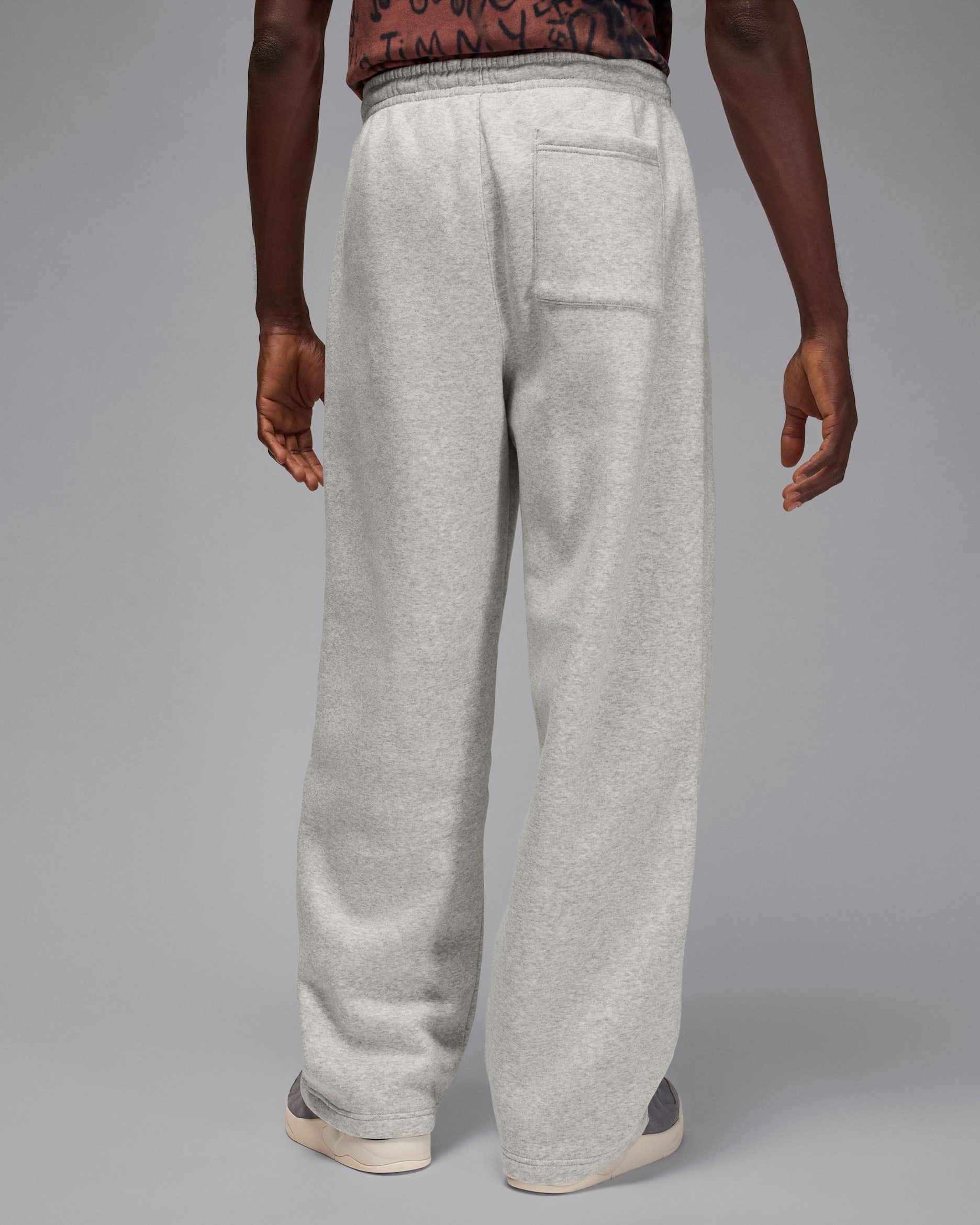 Jordan Brooklyn Fleece Men's Oversized Open-Hem Pants