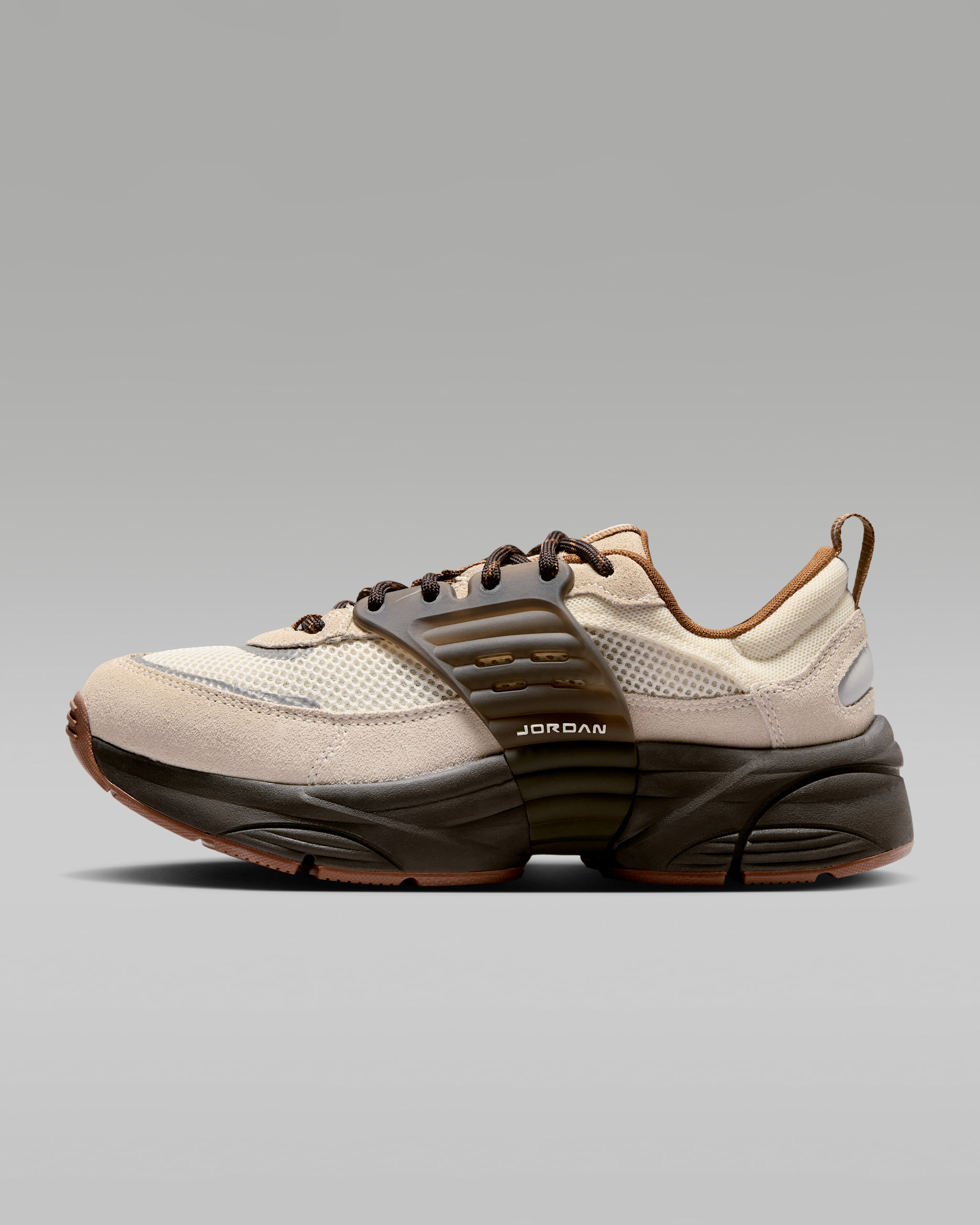 Tenis para mujer Jordan Trunner O/S - Perla suave/Marrón sombra/Plata reflejante/Tostado británico claro