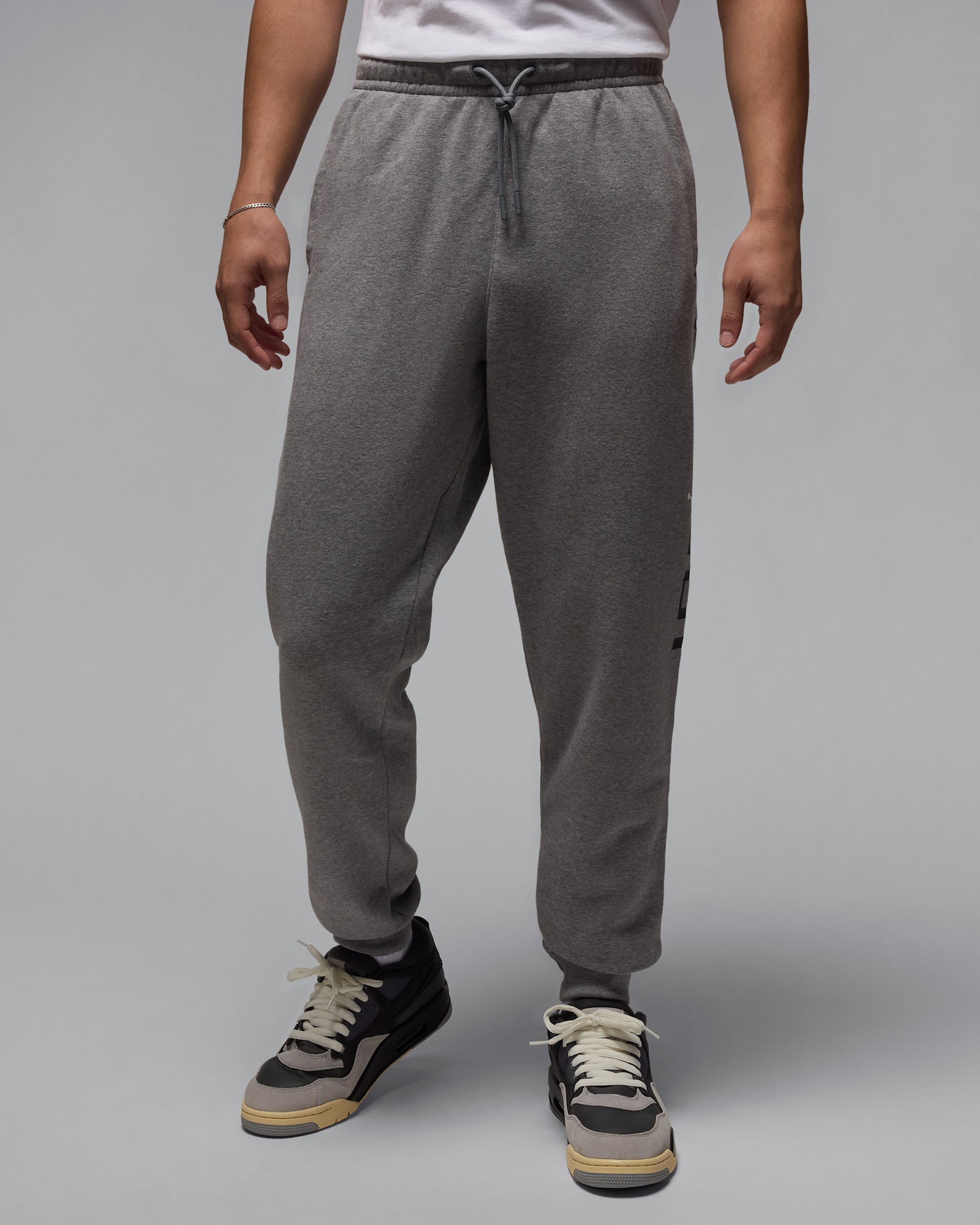 Jordan Essentials Men's Fleece Joggers - Carbon Heather/Black