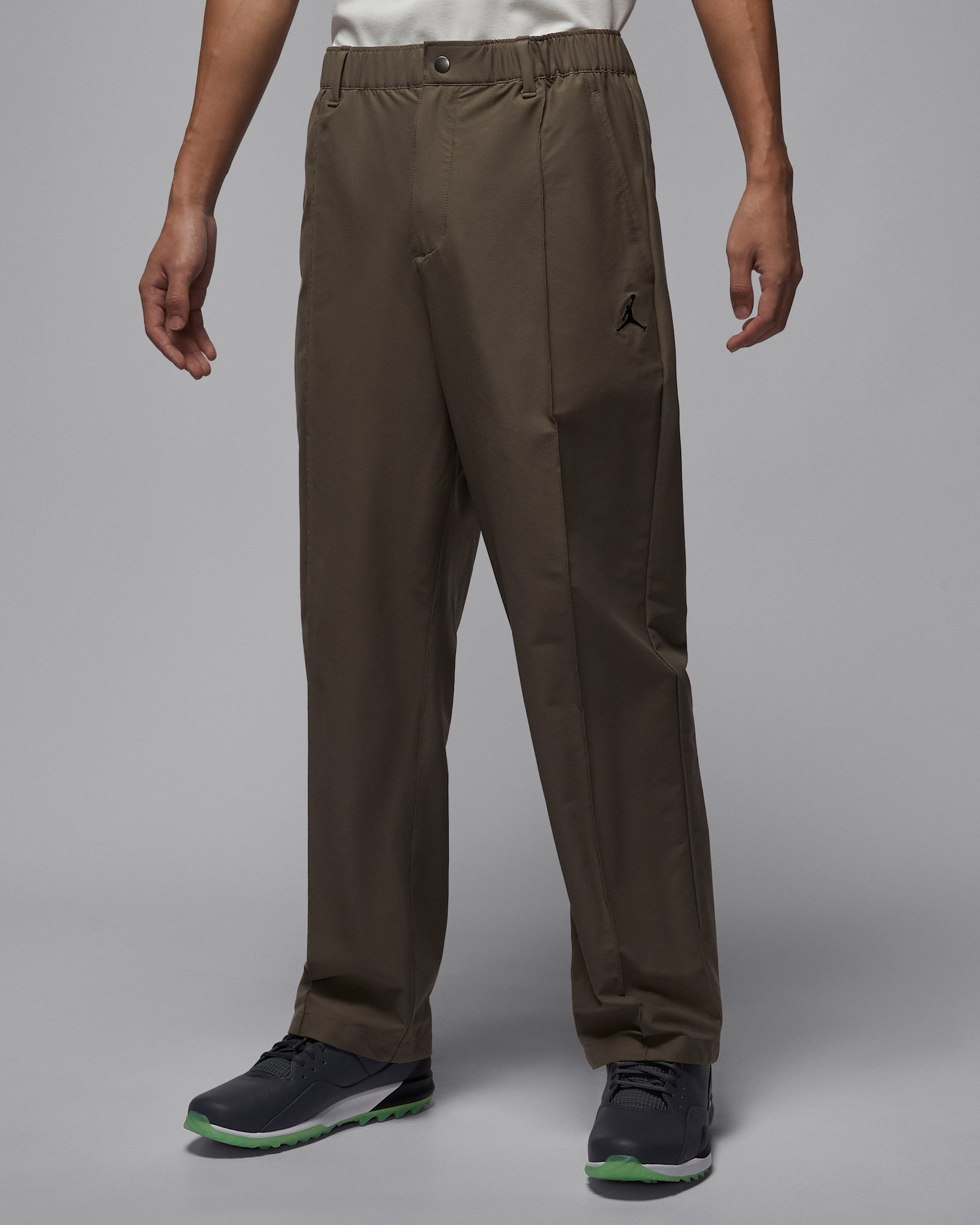 조던 스포츠 남성 골프 팬츠 - 올리브 그레이/블랙