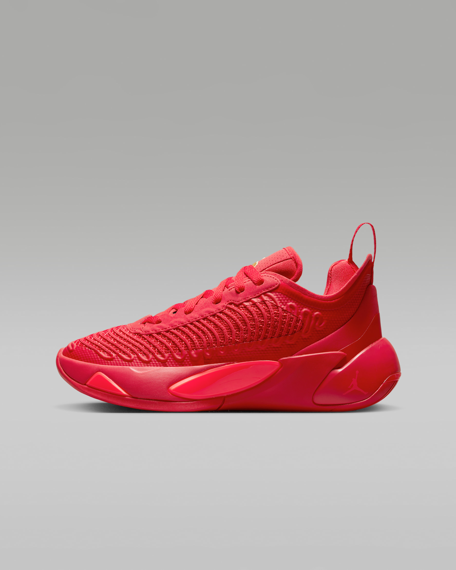 Luka 1 大童籃球鞋 - University Red/Bright Crimson/Metallic Gold