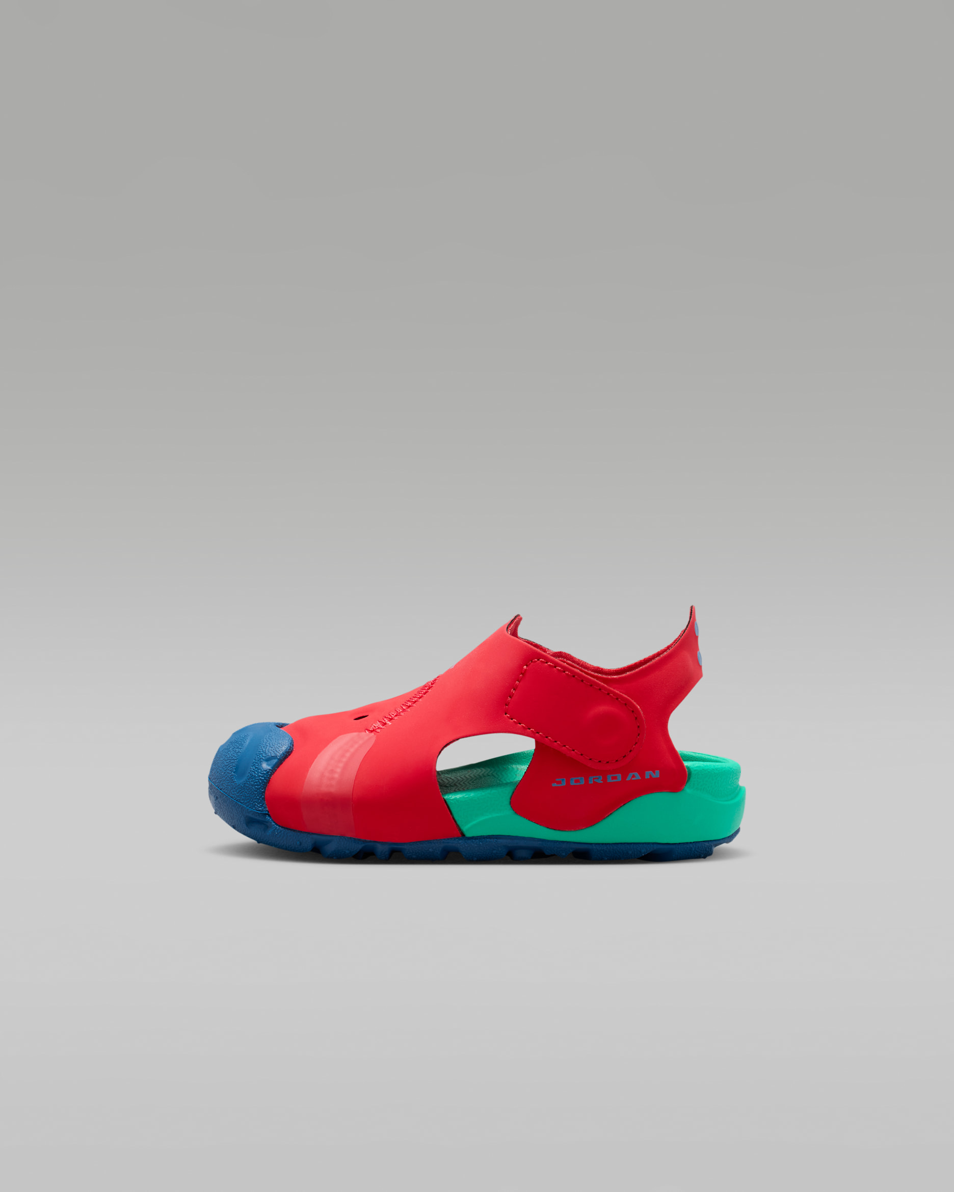 Jordan OTDR Baby/Toddler Sandals - University Red/Track Red/Kinetic Green/True Blue