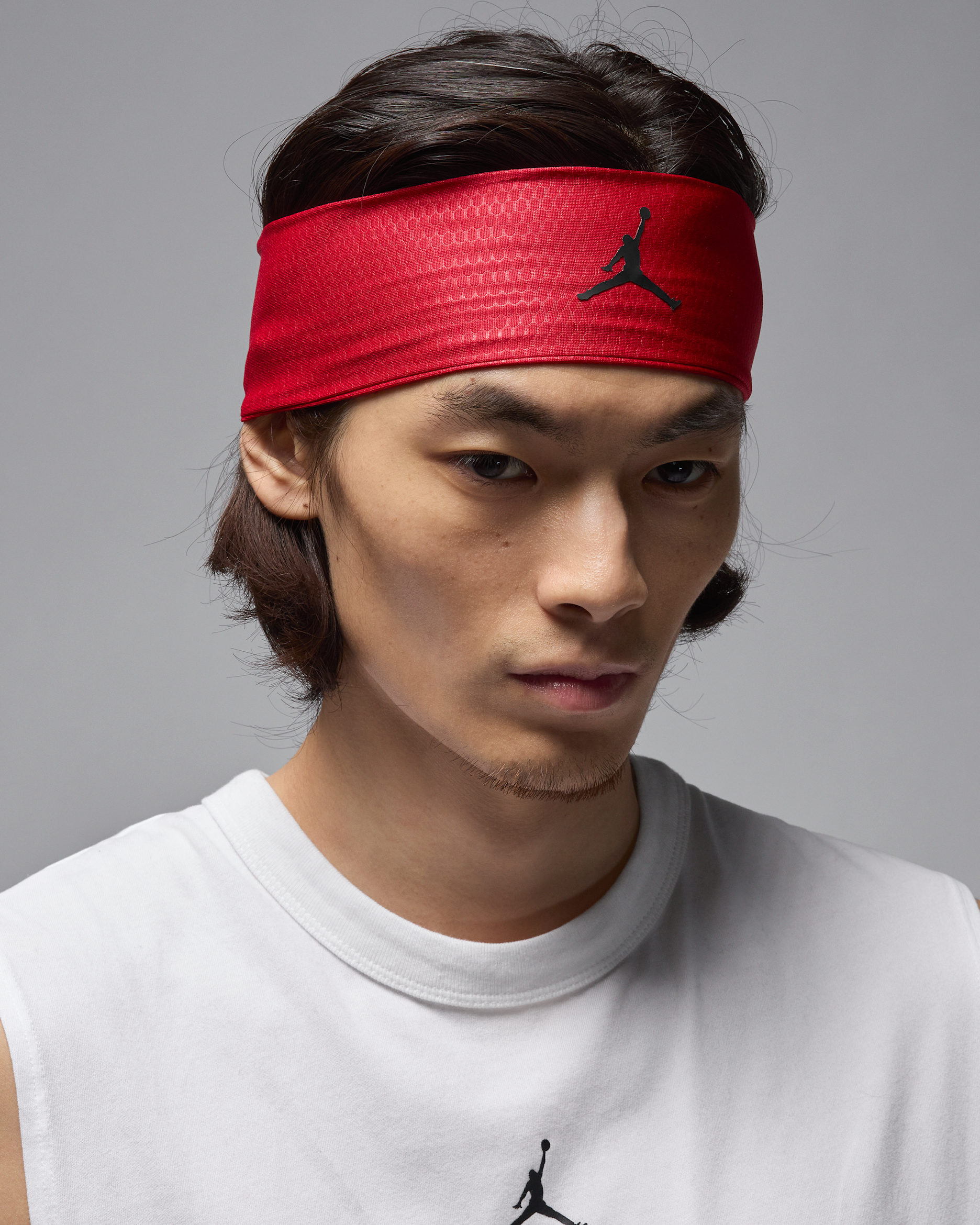 Jordan Dri-FIT Performance Sport Headband - Gym Red/Black