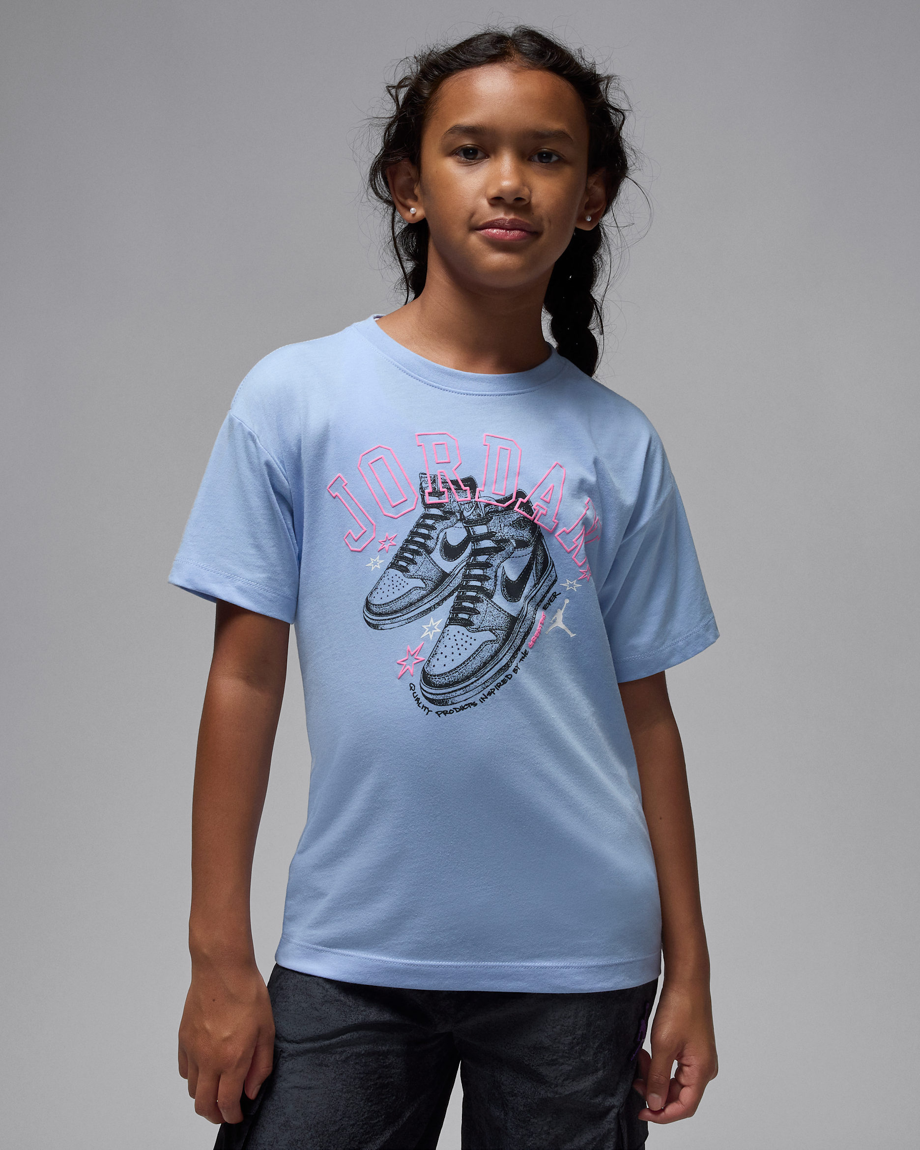 ジョーダン ジュニア エア ジョーダン 1 ルーキー Tシャツ - コバルトブリス