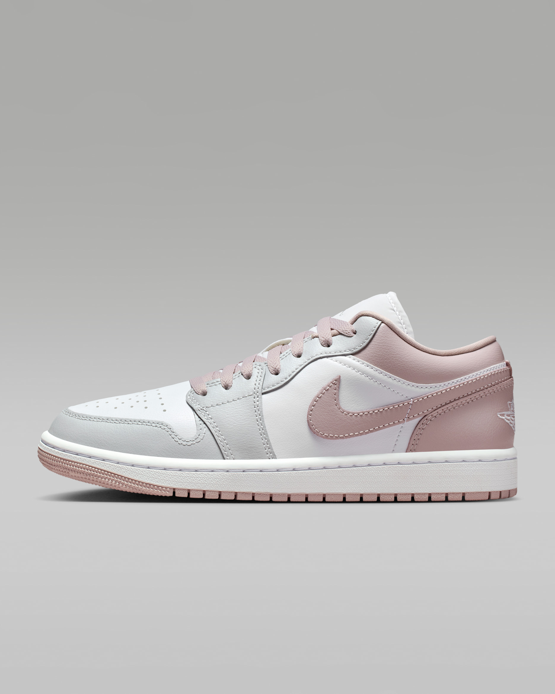 WMNS Air Jordan 1 Low グレー ホワイト 11.5 Nike Women