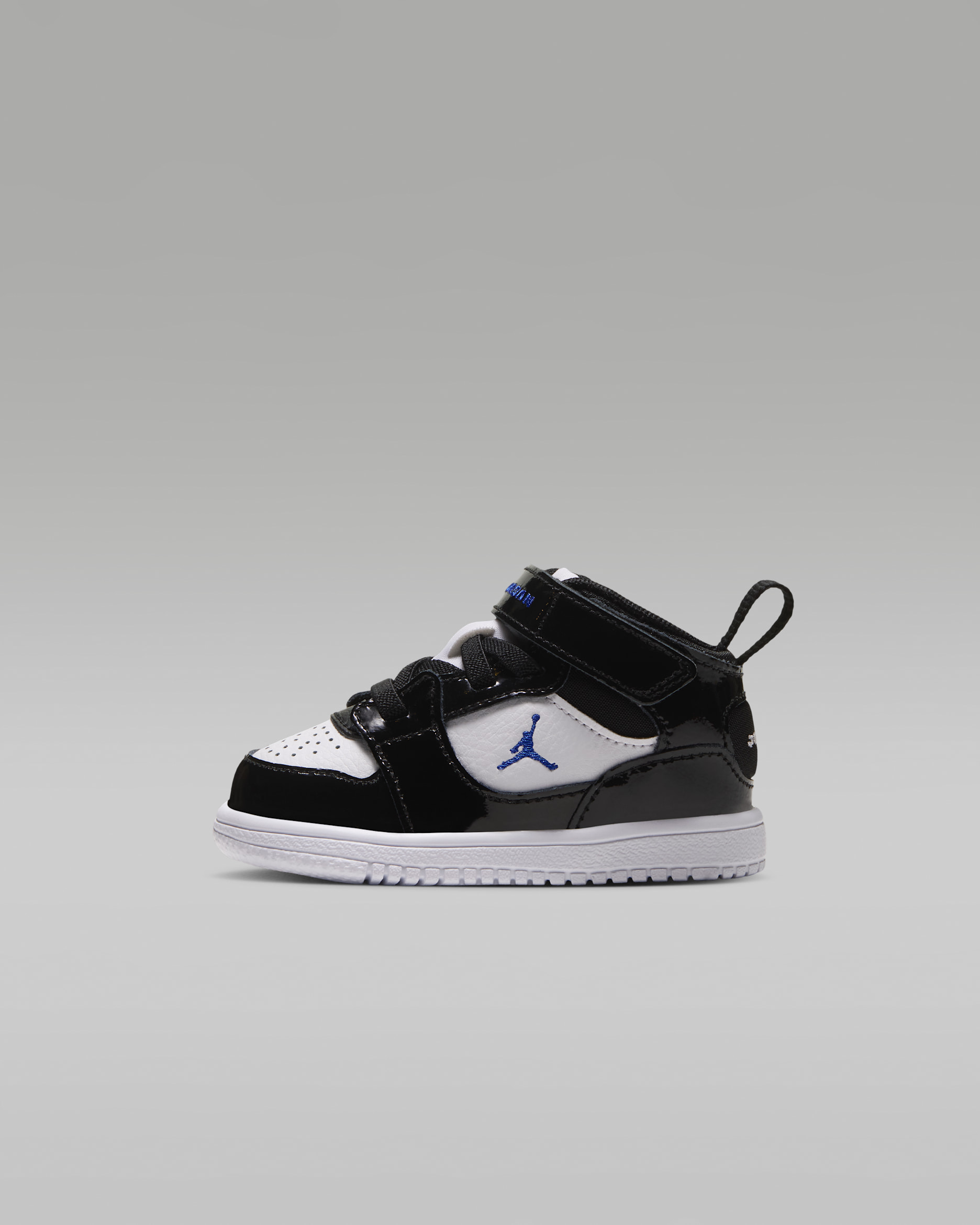 Tenis para bebé e infantil Jordan Court Connect Mid "Space Jam" - Negro/Blanco/Royal universitario