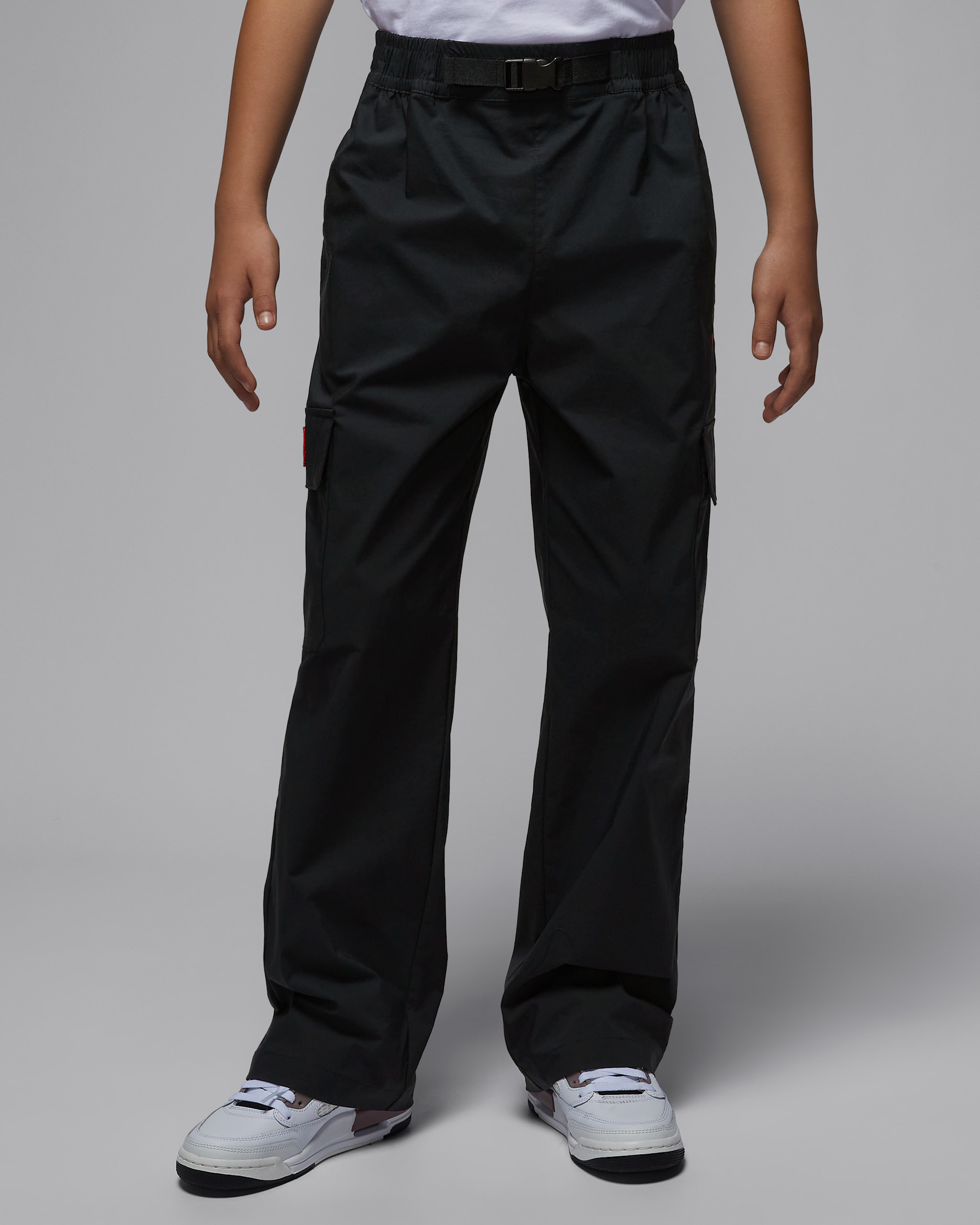 Pants de tejido Woven Deep Dish para niños talla grande Jordan - Negro