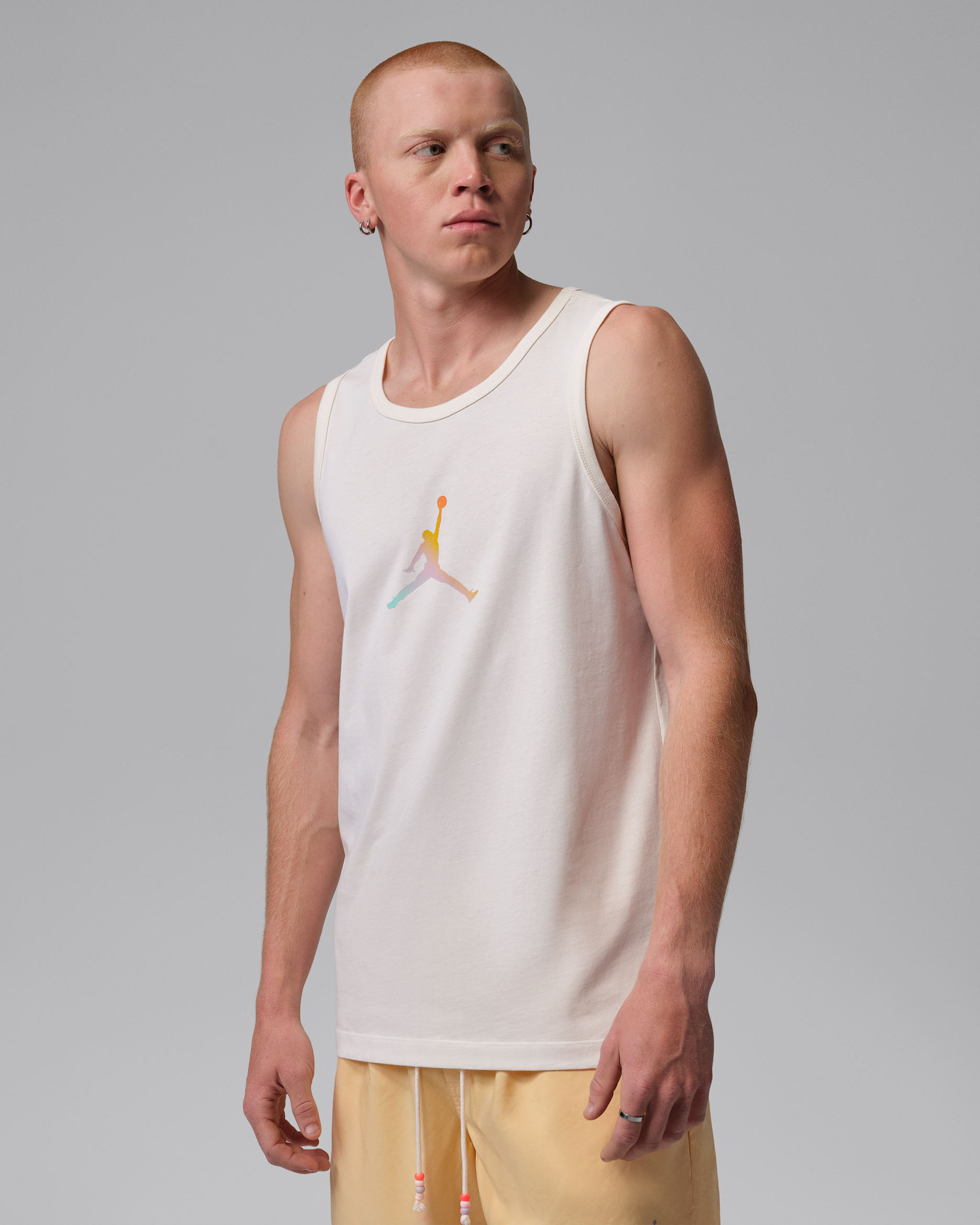 JORDAN タンクトップ ブラック 23 Jordan Brooklyn Men