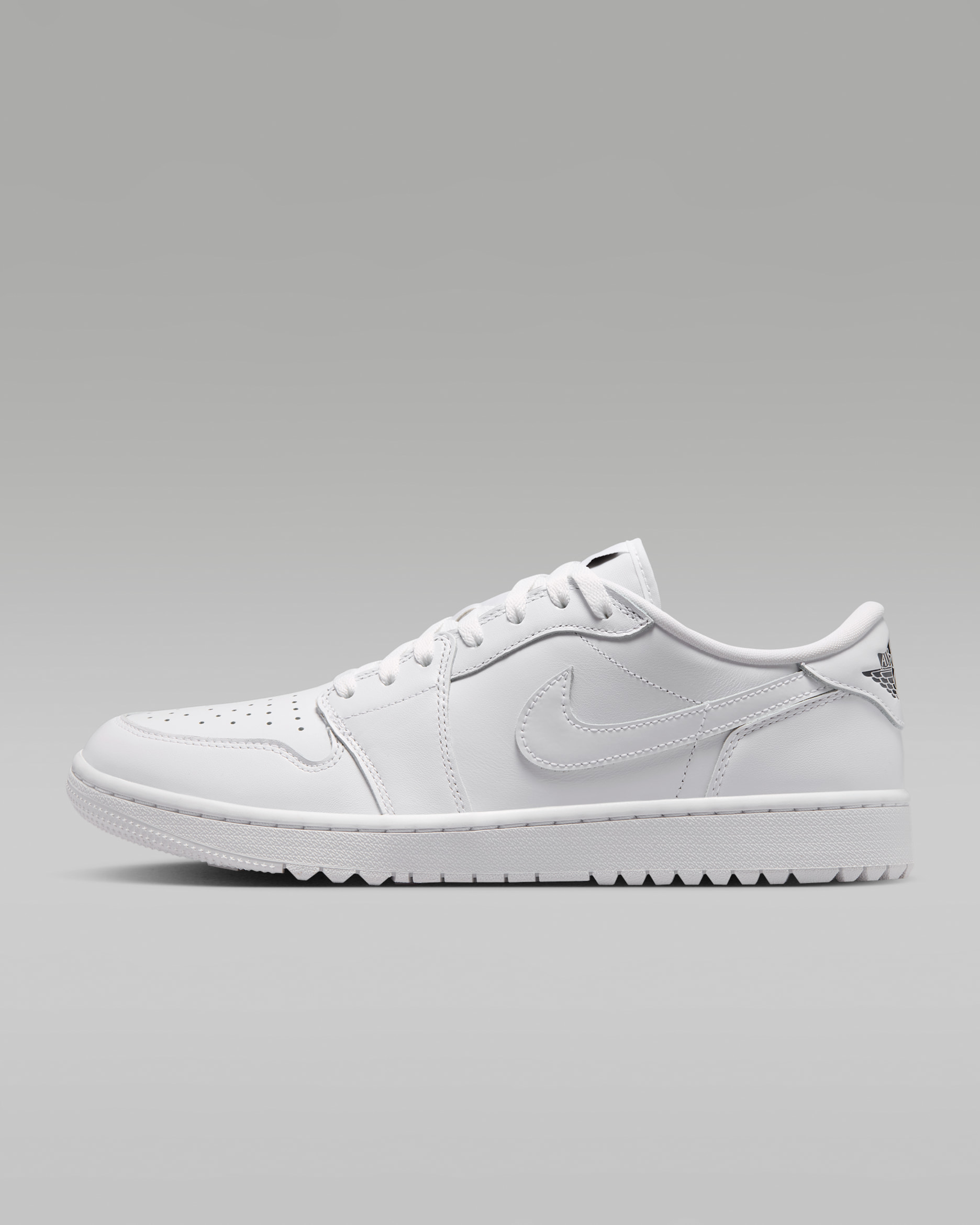 Tenis de golf Air Jordan 1 Low G - Blanco/Obsidiana/Blanco/Blanco