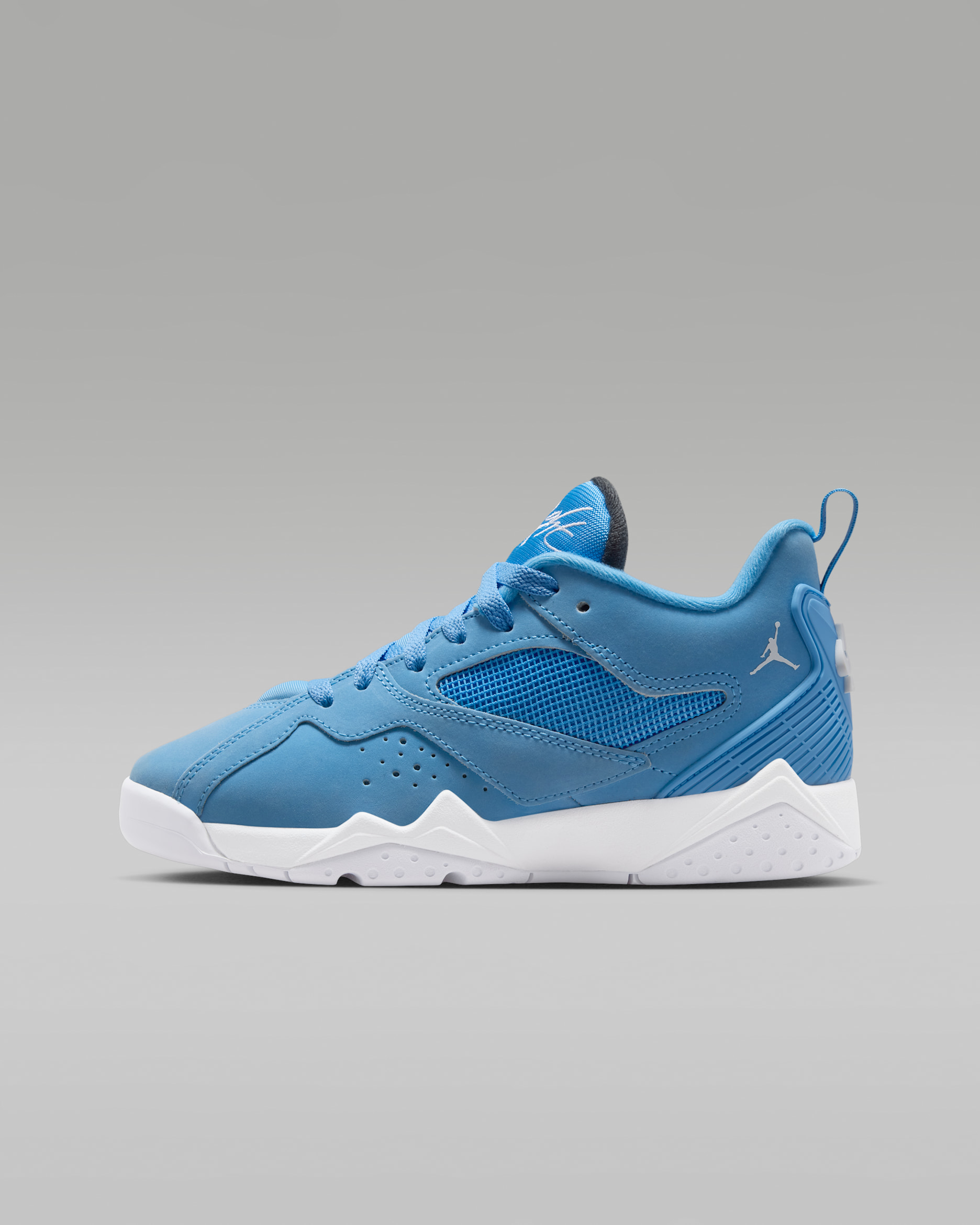 Tenis para niños grandes Air Jordan MVP 92 - Azul universitario/Negro/Blanco