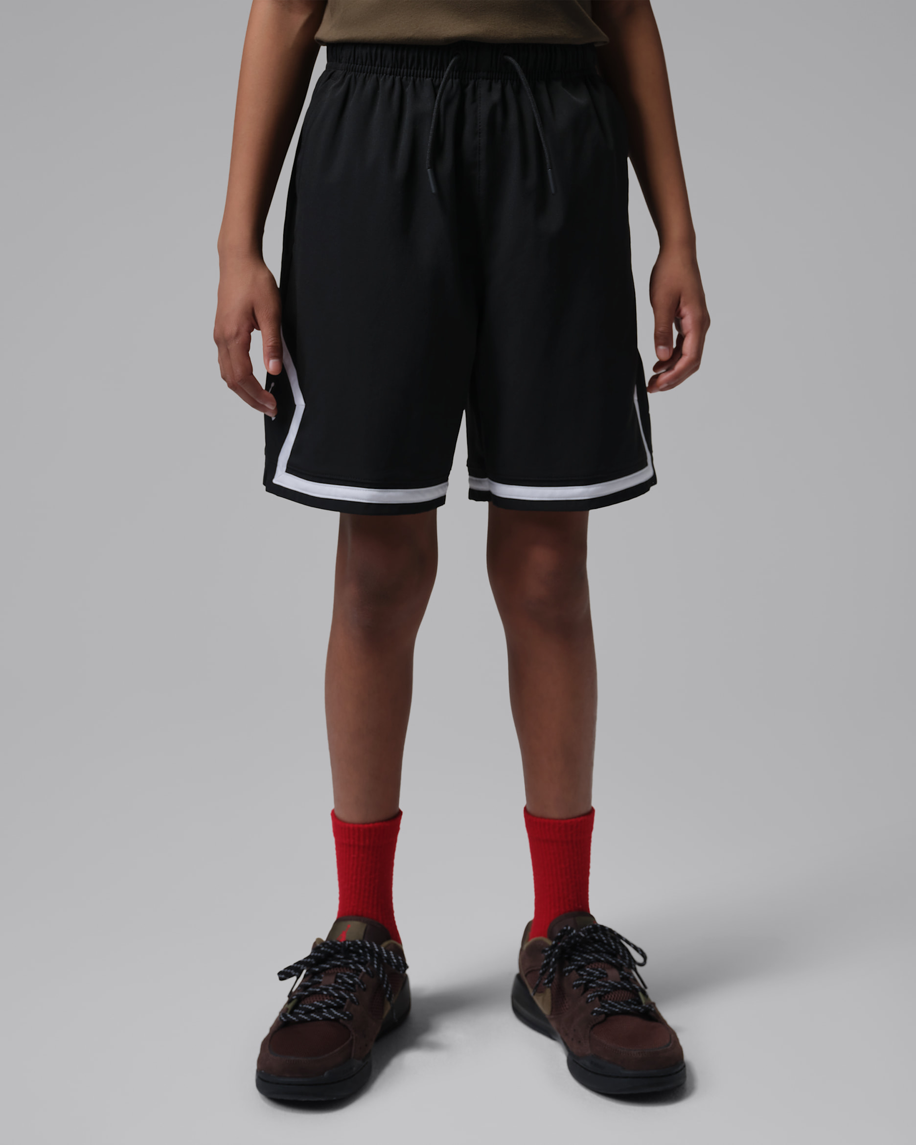 ジョーダン ジュニア Dri-FIT ダイヤモンド ウーブン ショートパンツ - ブラック