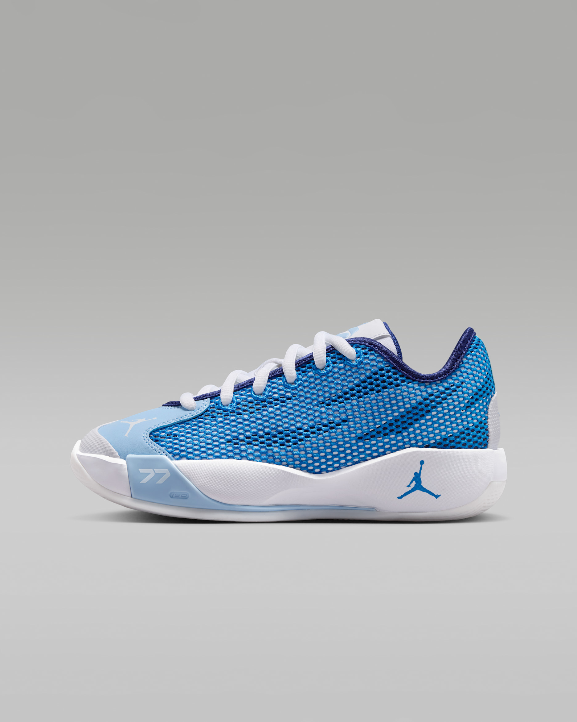 Luka 77 Big Kids' Basketball Shoes - White/Signal Blue/Deep Royal/Psychic Blue