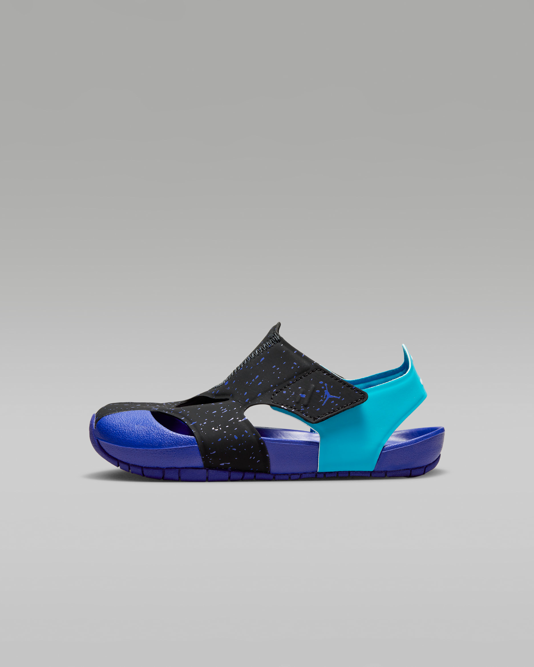 Jordan Flare Younger Kids' Shoes - Black/Aquatone/Bright Concord