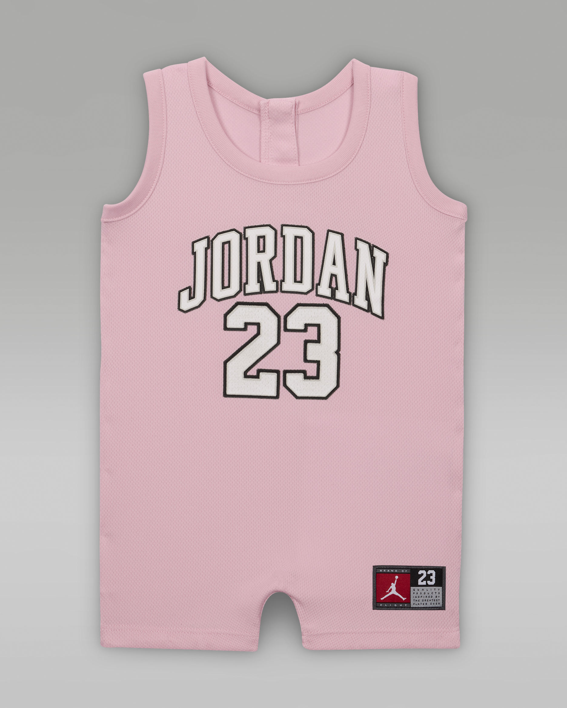 Jordan Baby (0-9M) Jumpman 23 Jersey Romper - Pink Foam