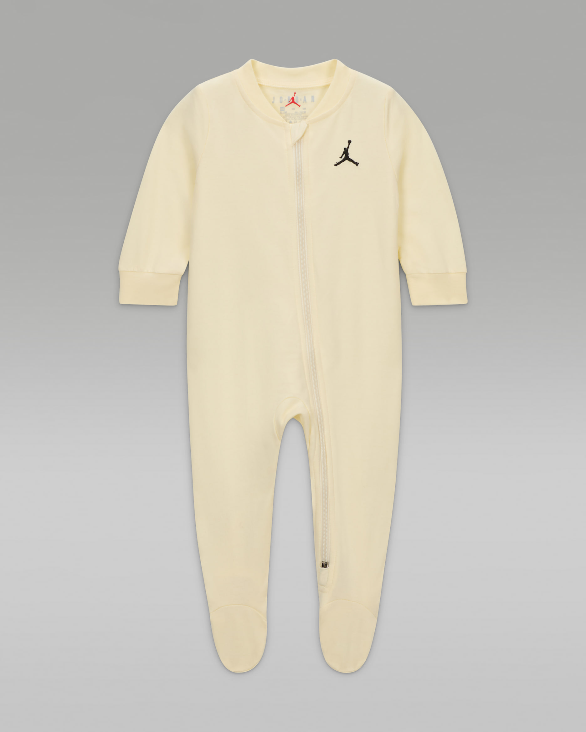 Jordan Baby (0-9M) Jumpman Footed Coverall - Coconut Milk
