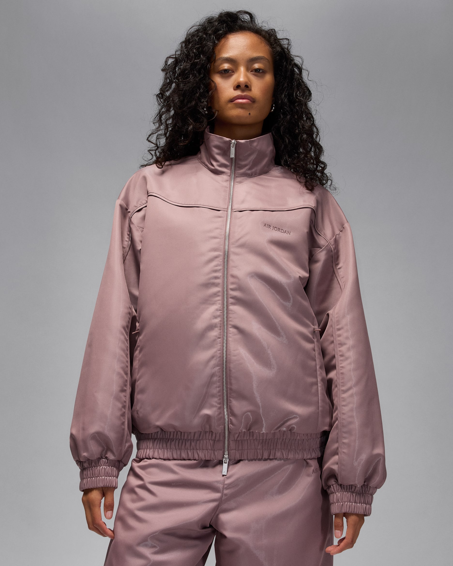 Air Jordan Jaqueta de xandall - Dona - Smokey Mauve