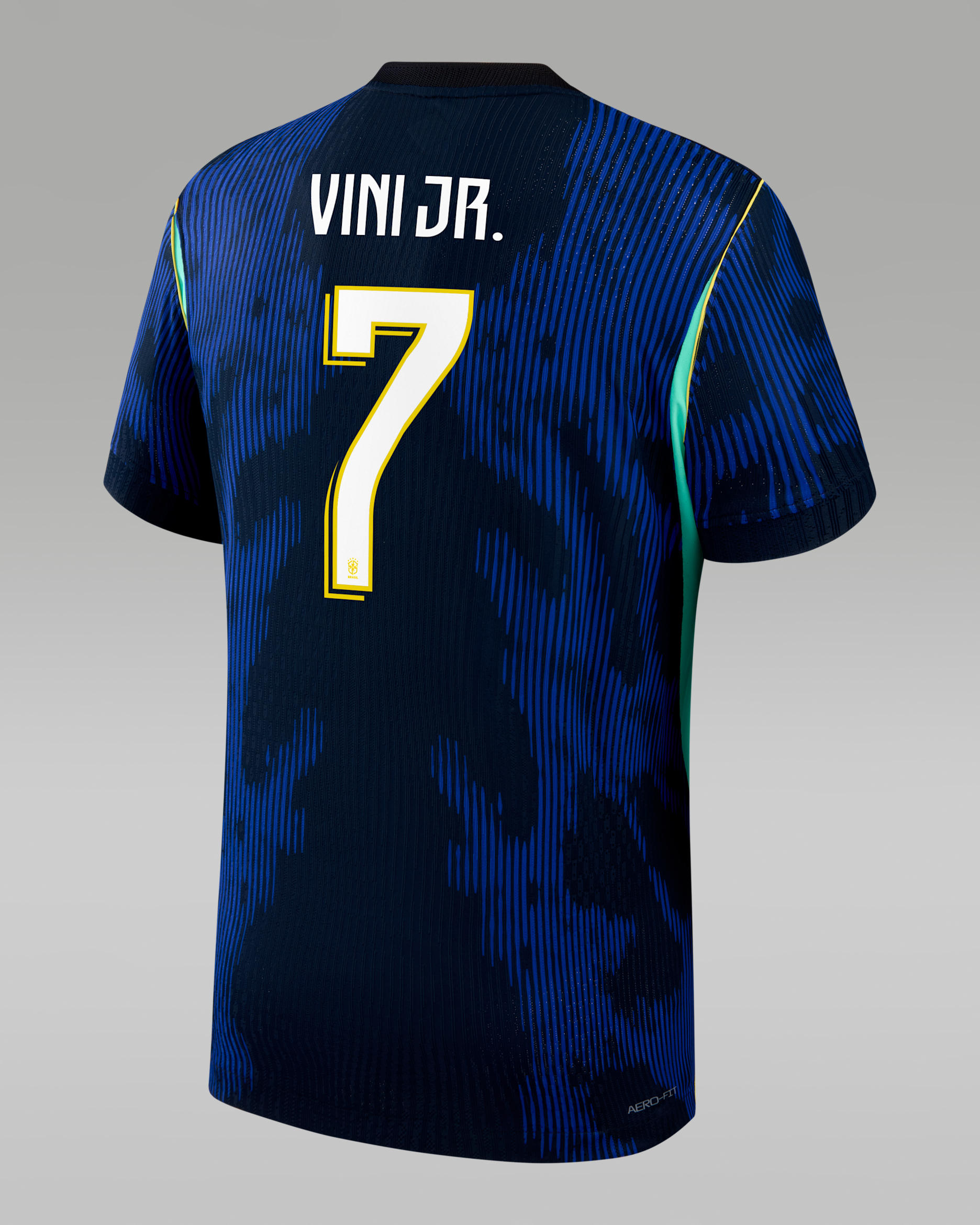 Vinícius Júnior Brazil National Team 2026 Match Away Men's Nike Dri-FIT ADV Soccer Jersey - Blue