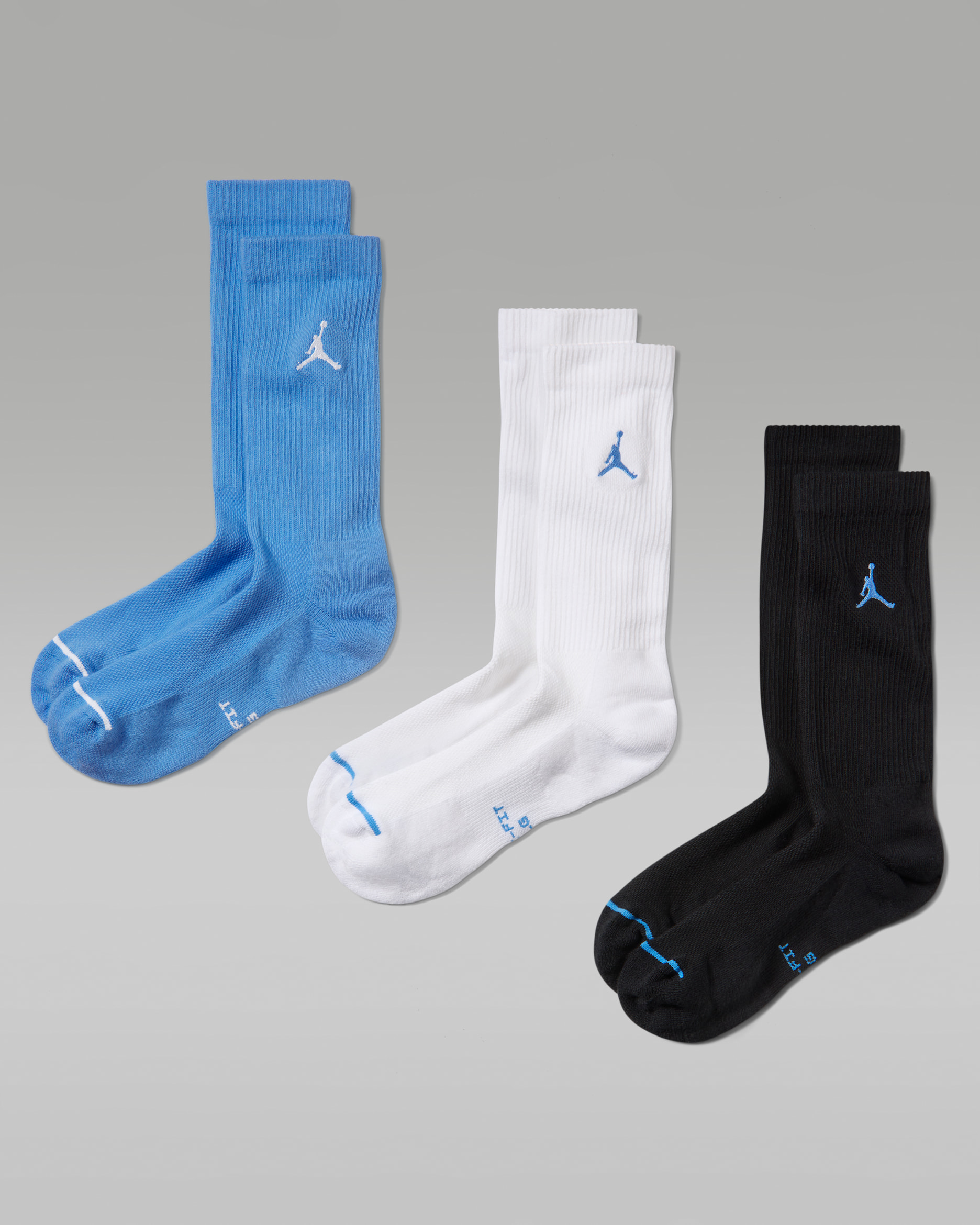 Chaussettes mi-mollet Jordan Everyday (3 paires) - Multicolore
