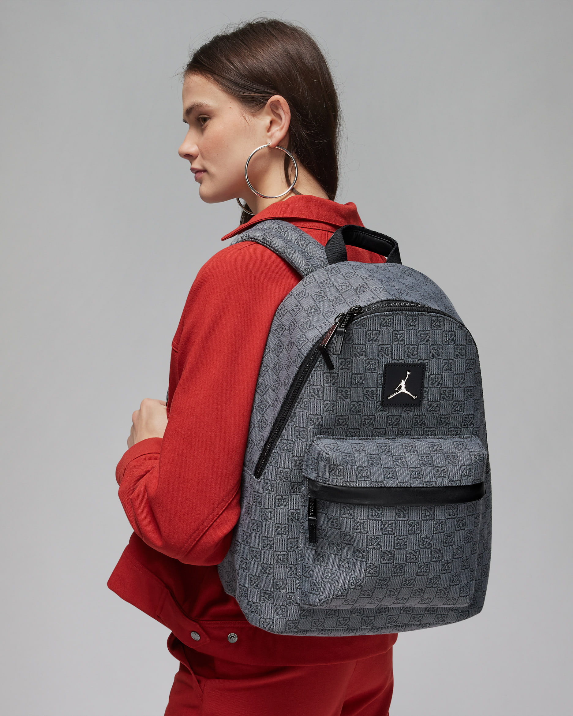Jordan Monogram Backpack (25L) - Dark Smoke Grey