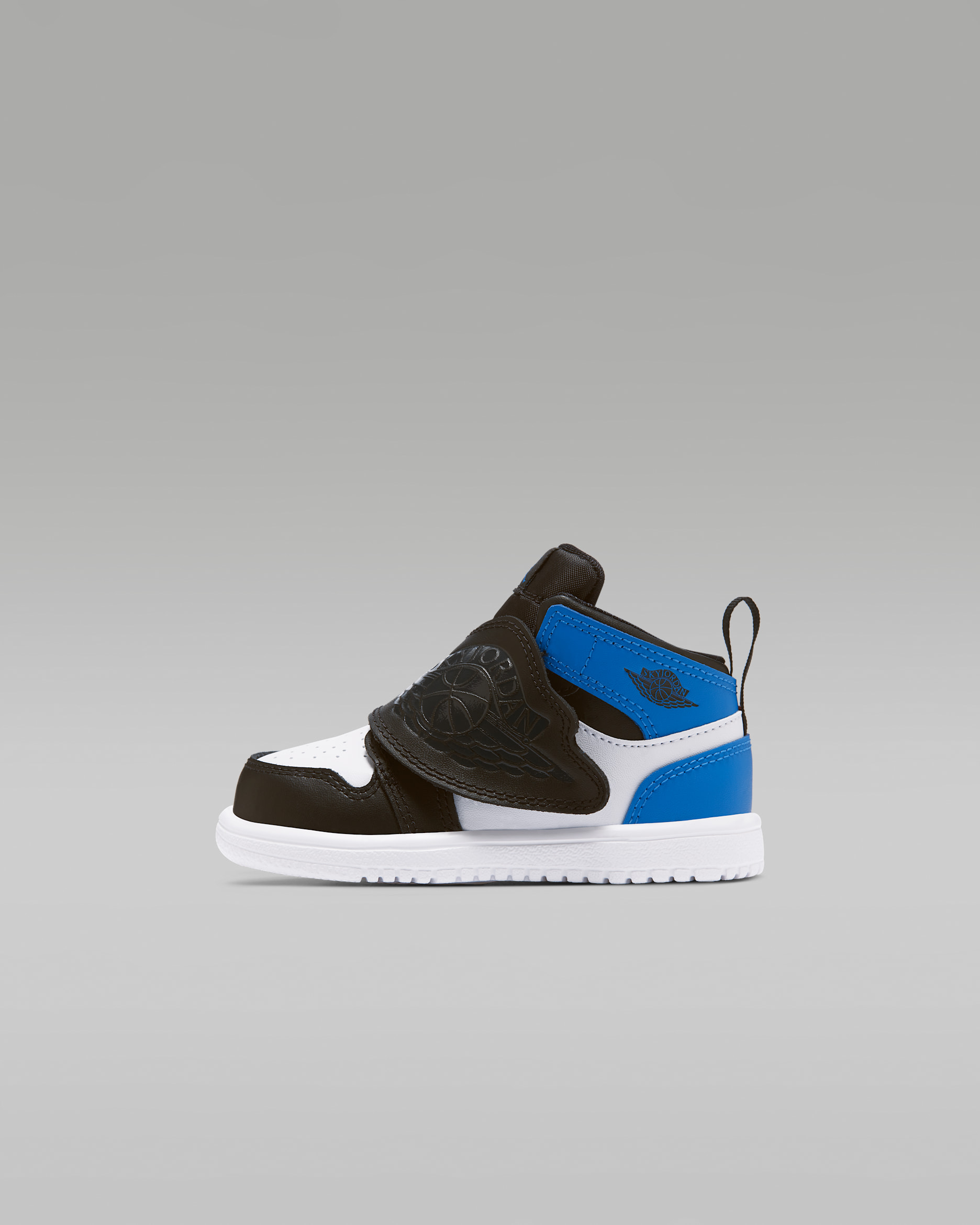 Chaussure Sky Jordan 1 pour Bébé et Petit enfant - Blanc/Noir/Sport Blue