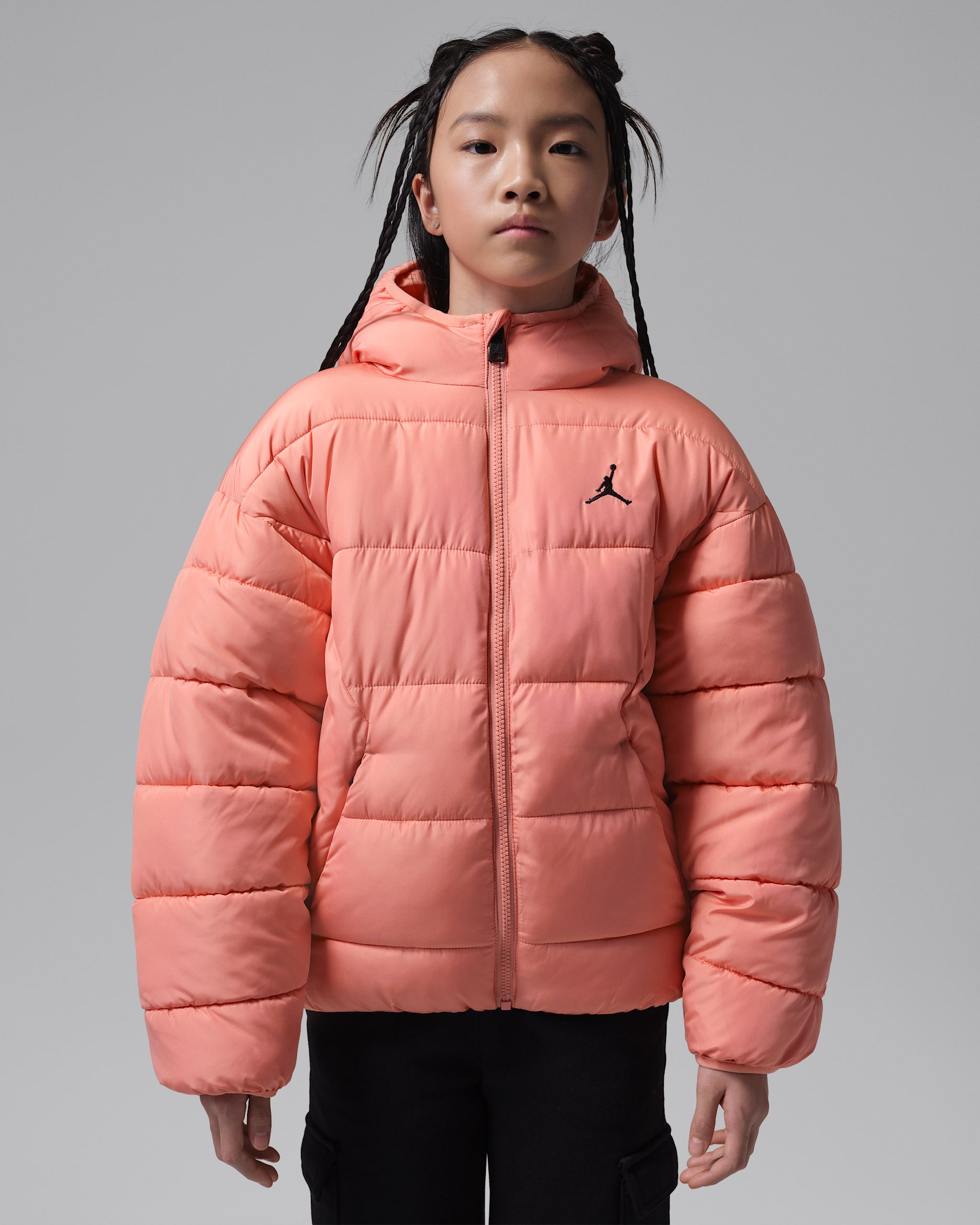 Doudoune Jordan Brooklyn pour ado - Light Madder Root