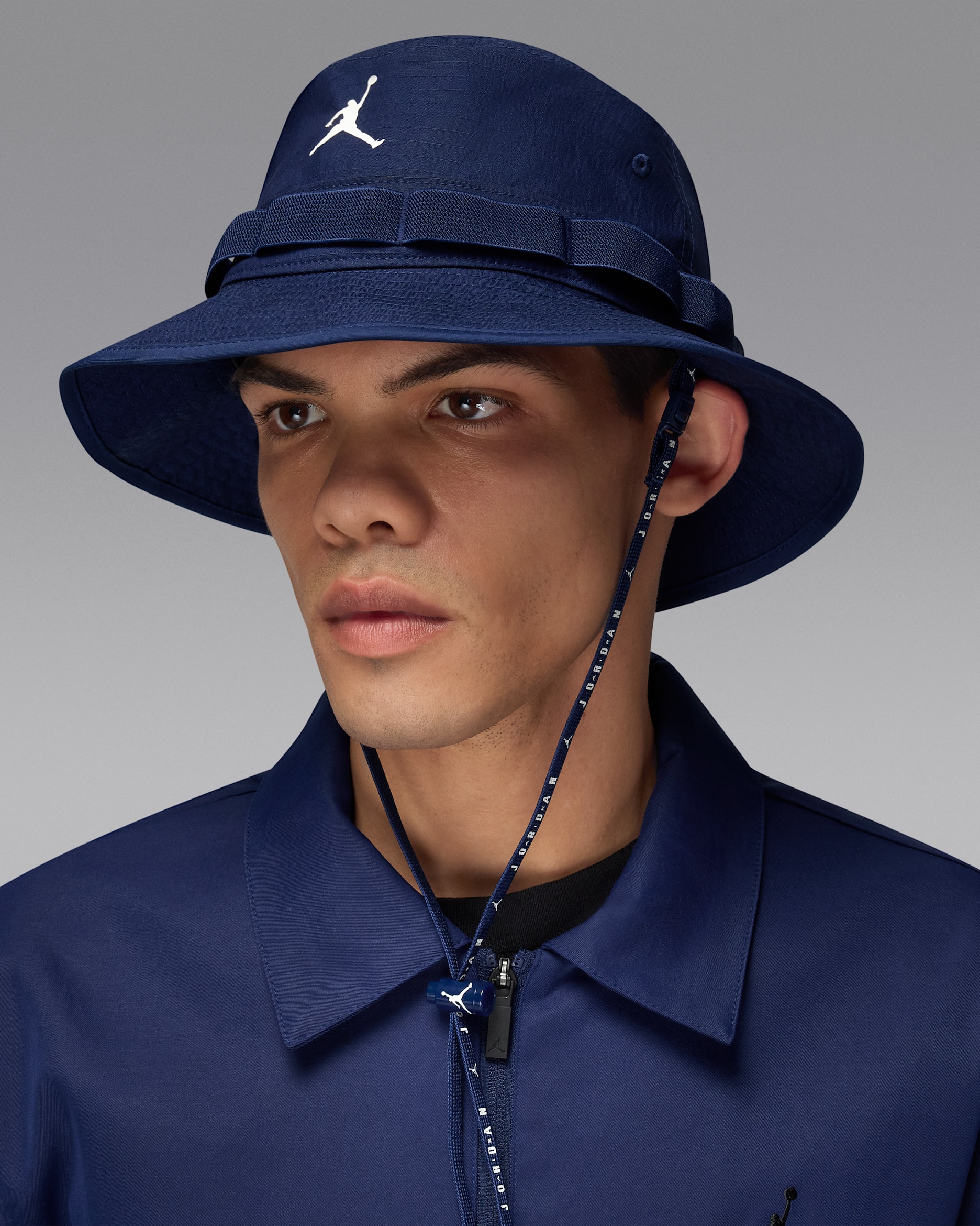 Gorro tipo pescador Jordan Apex - Azul vacío/Vela