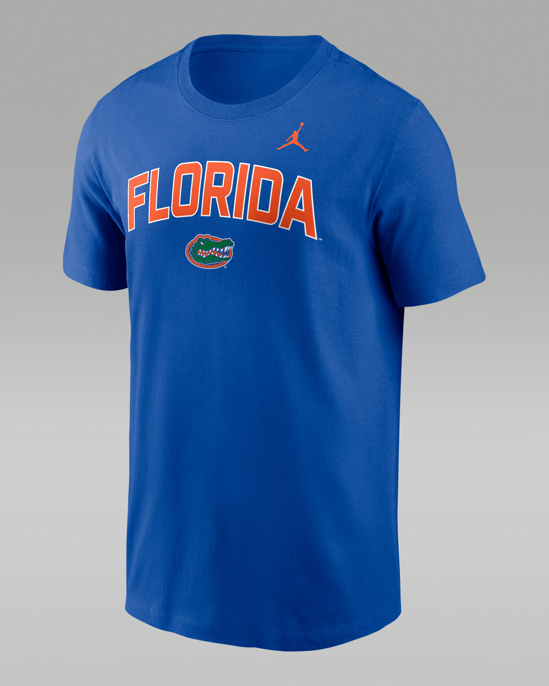 Florida Primetime Arch Stack Men's Jordan Brand College T-Shirt - Royal