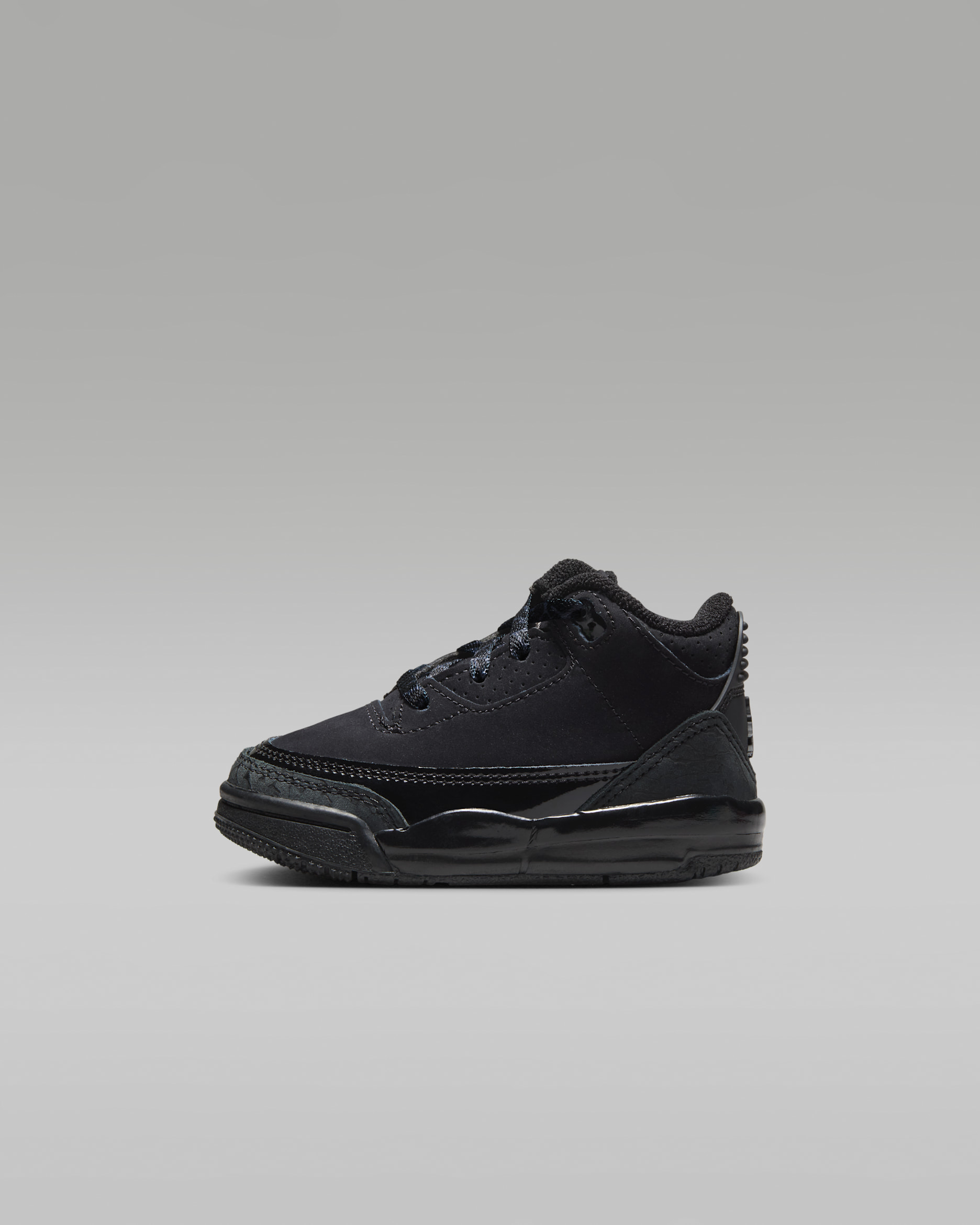 Jordan 3 Retro "Black Cat" Sabatilles - Nadó i infant - Negre/Blanc/Dark Charcoal